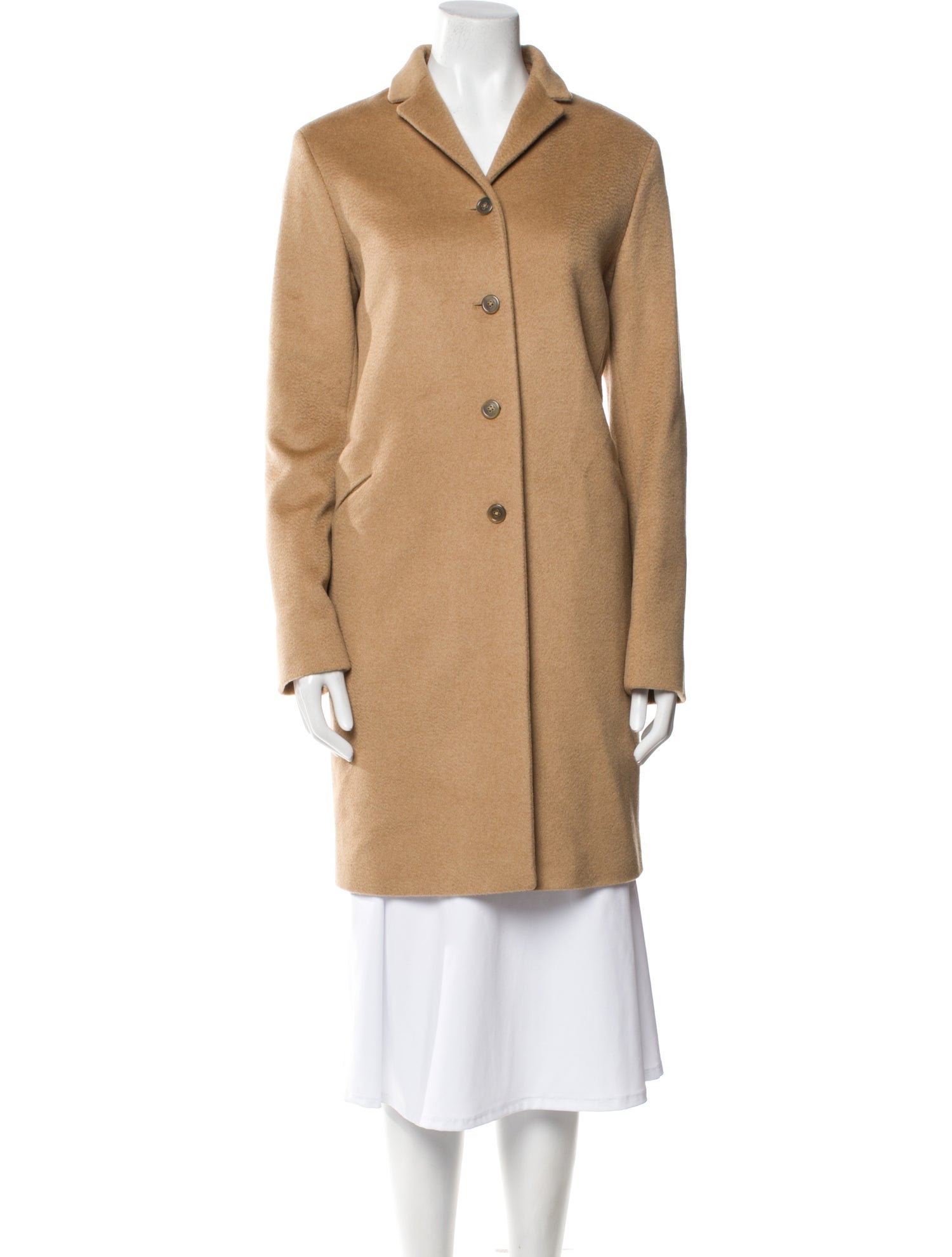 Jil Sander Camel Hair Coat