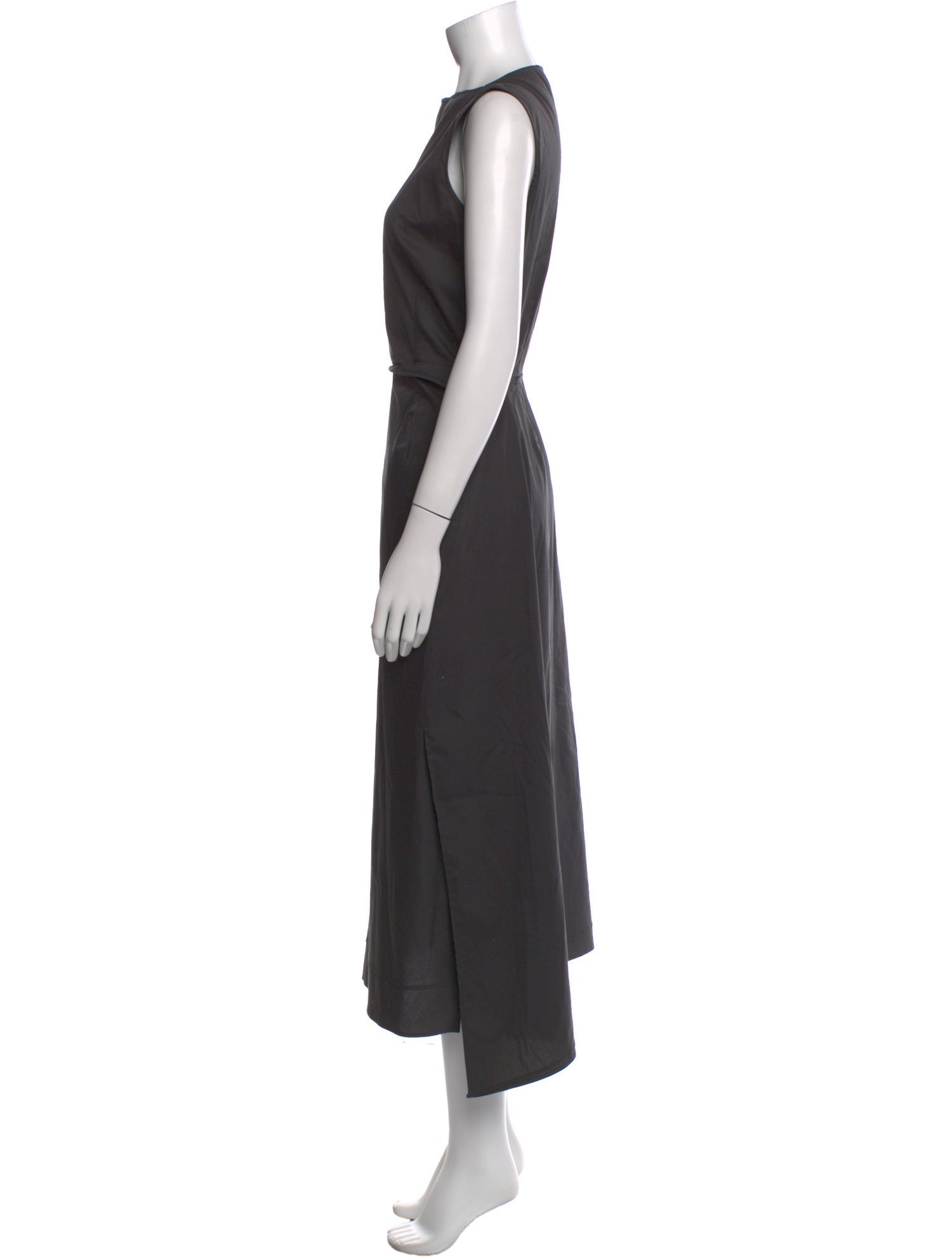 Jil Sander Bateau Neckline Long Dress