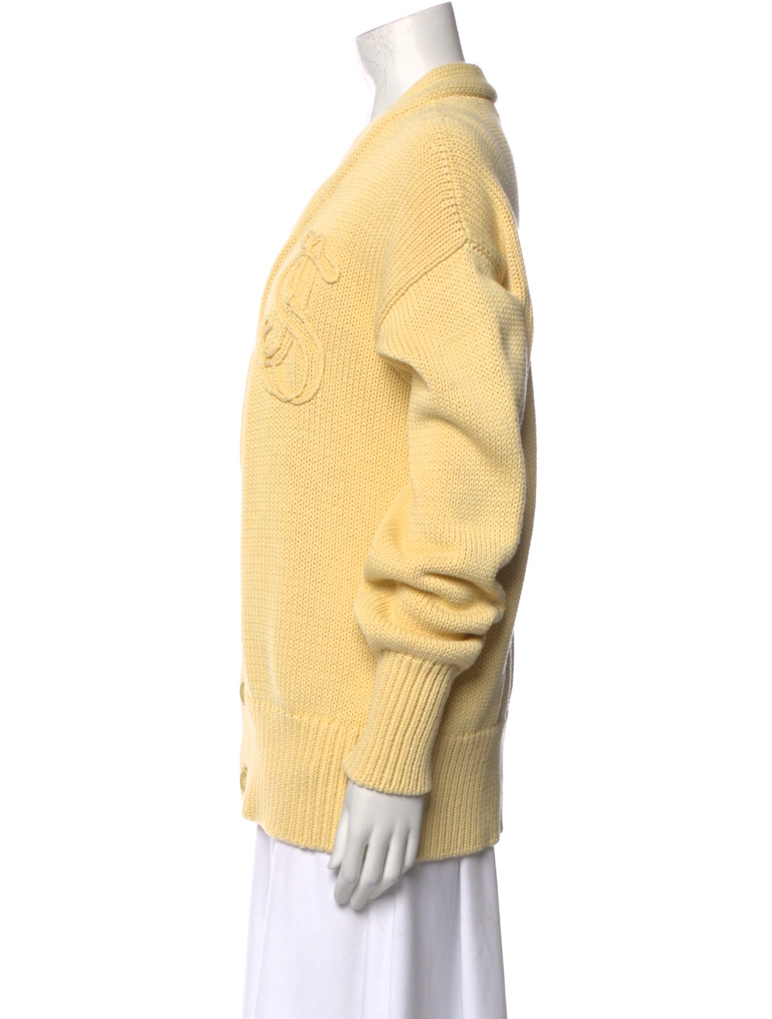 Jil Sander V-Neck Long Sleeve Cardigan