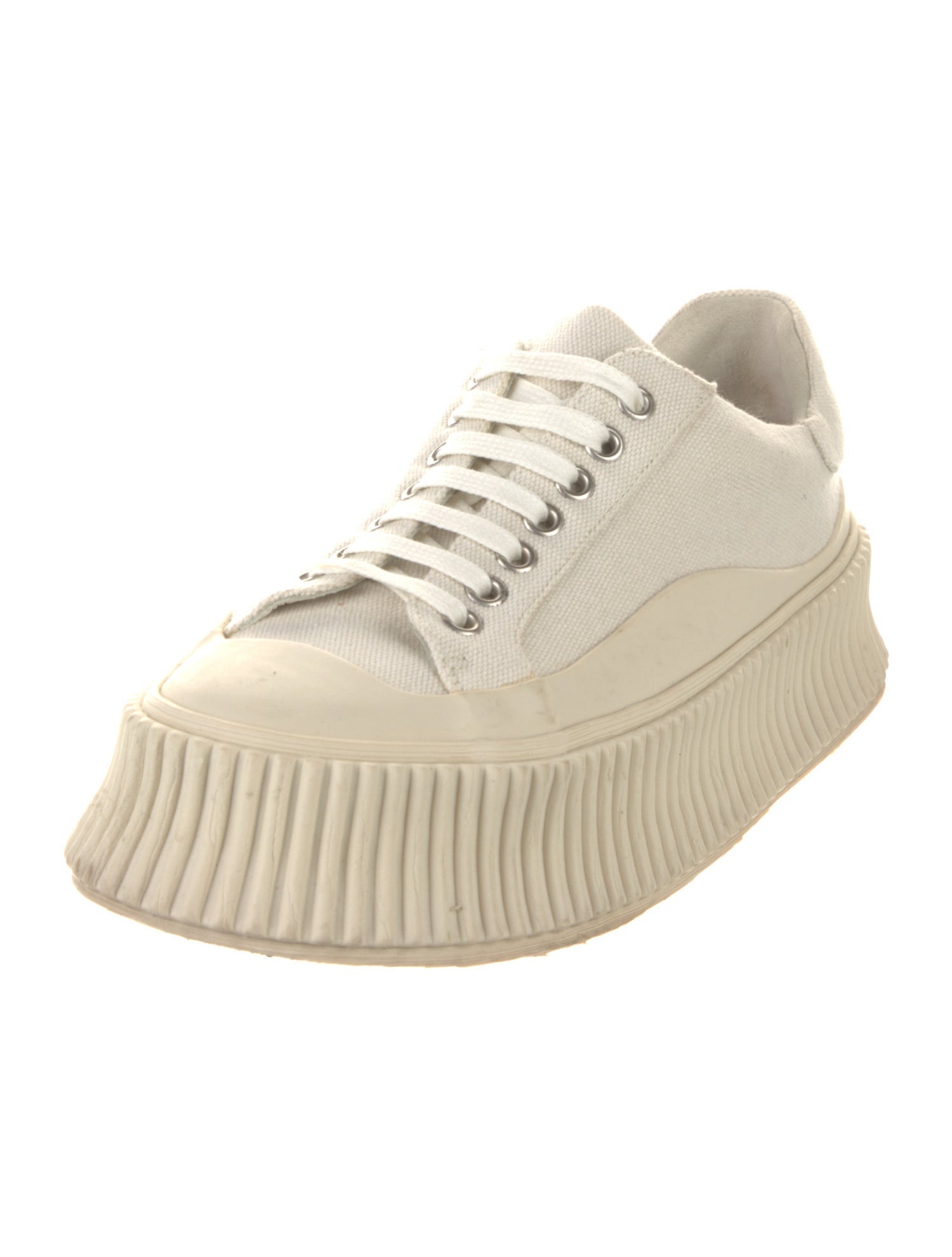 Jil Sander Canvas Sneakers