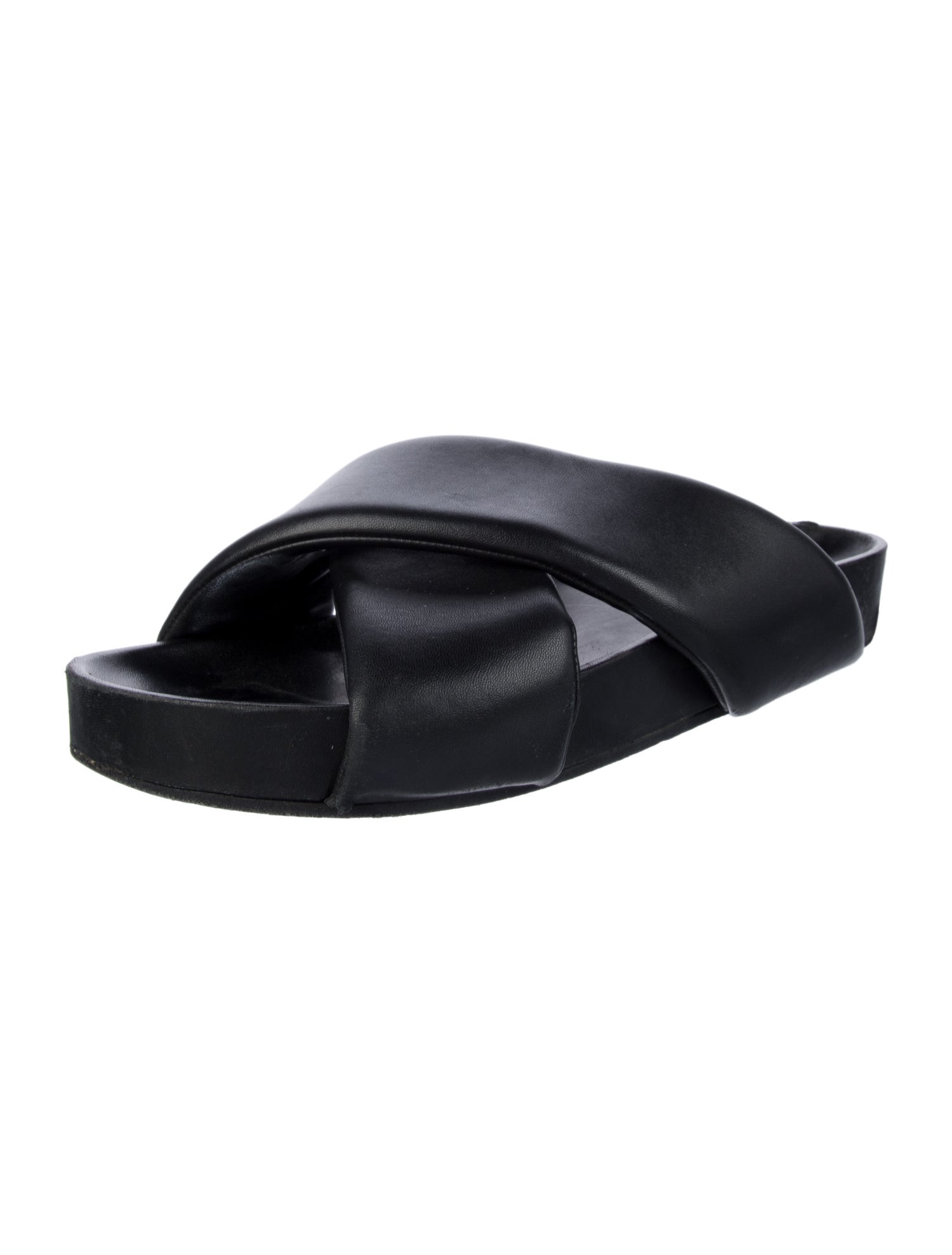 Jil Sander Leather Slides