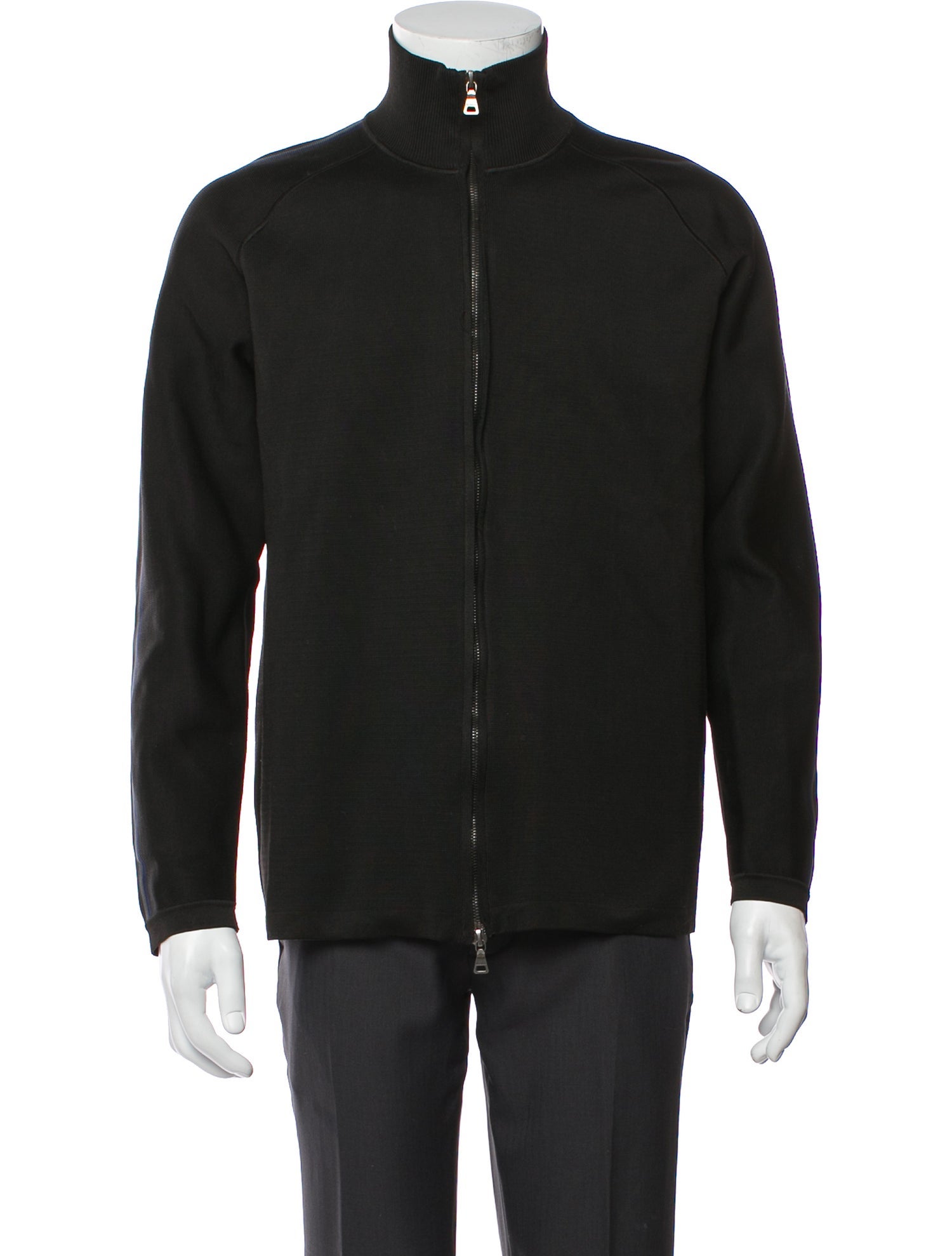 Jil Sander Mock Neck Long Sleeve Cardigan