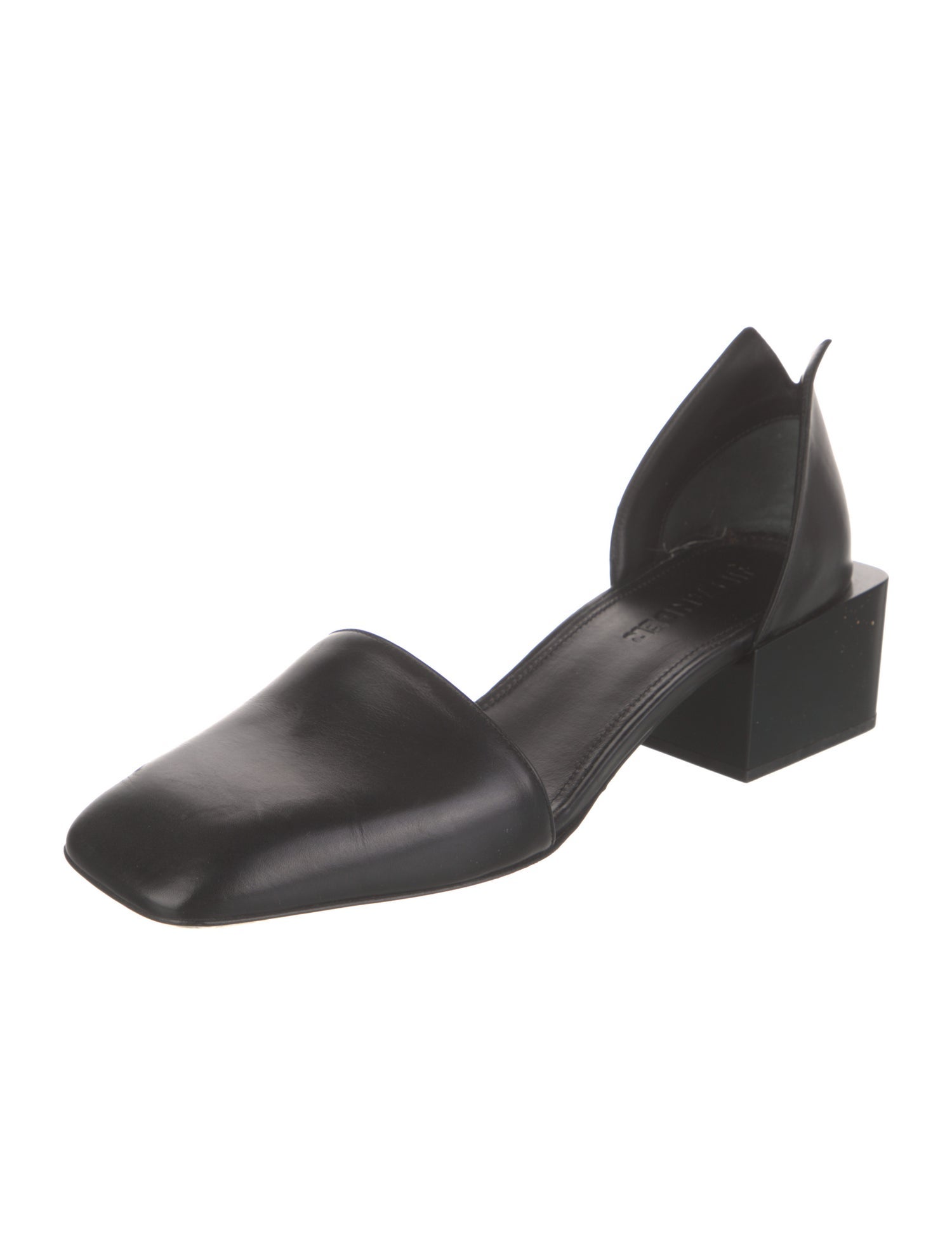 Jil Sander Leather D'Orsay Pumps