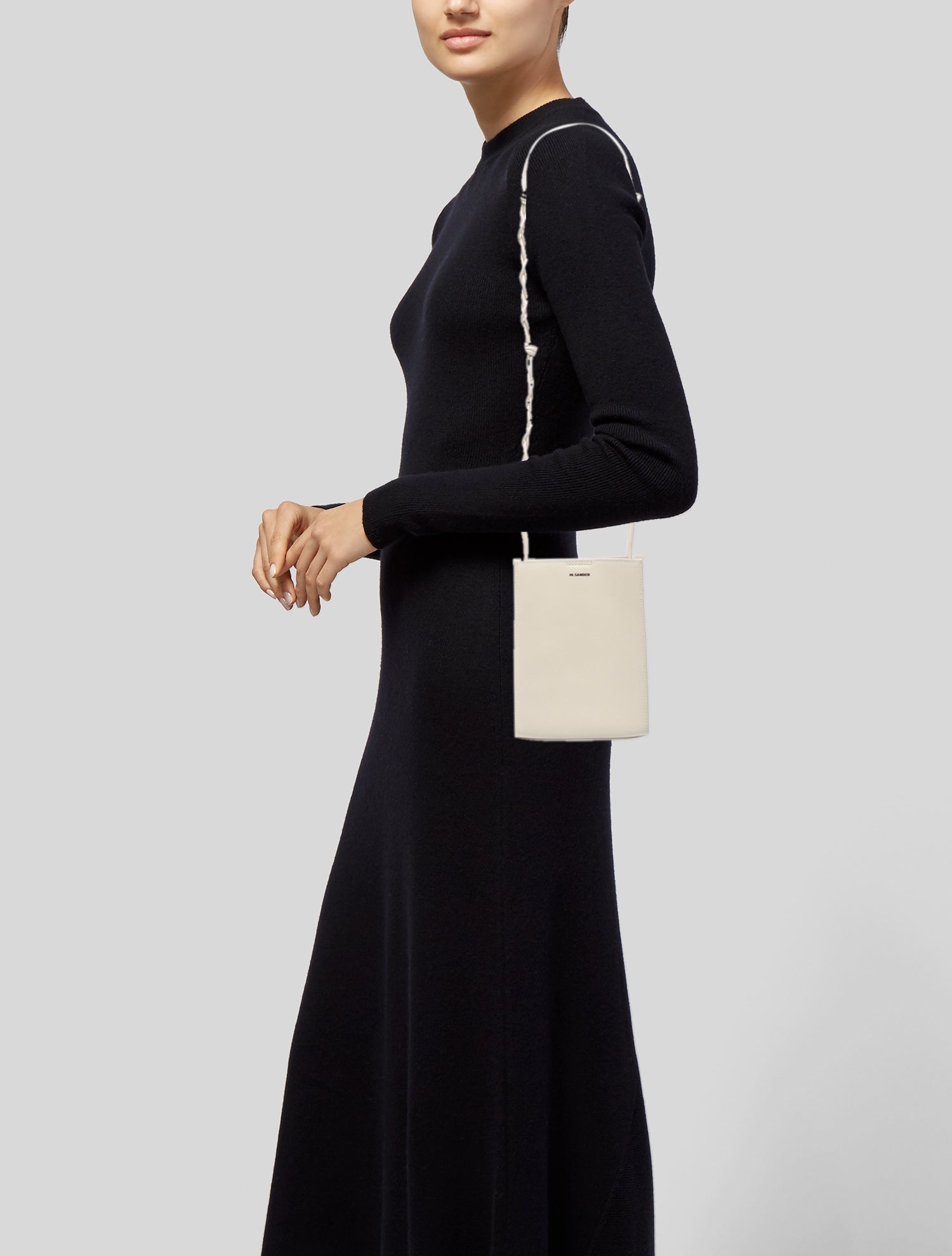 Jil Sander Leather Shoulder Bag