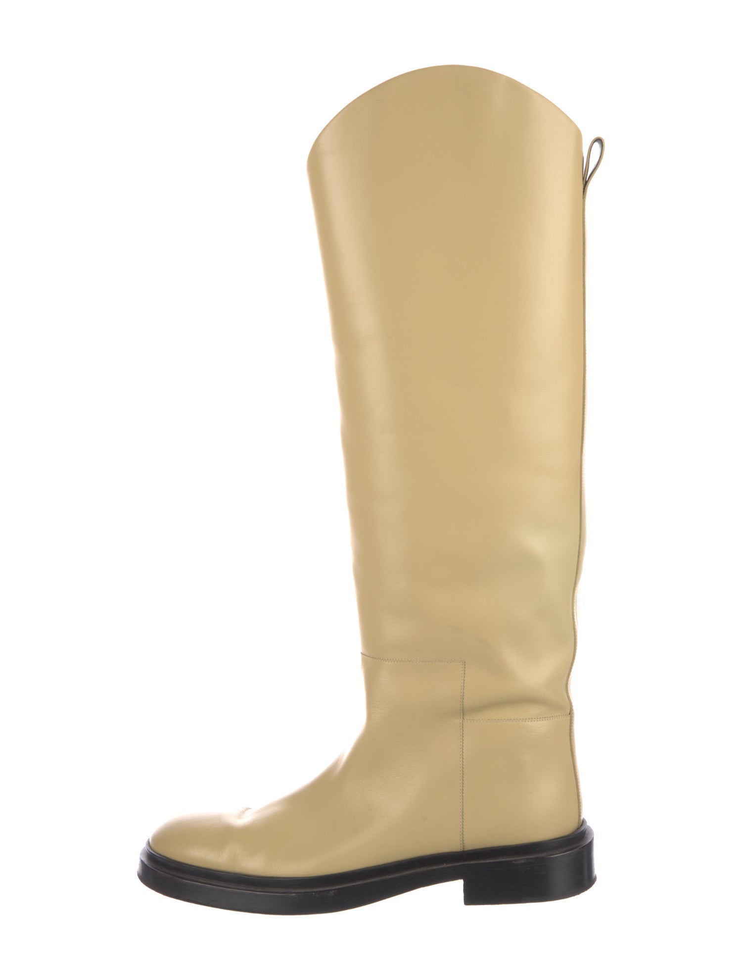 Jil Sander Leather Riding Boots