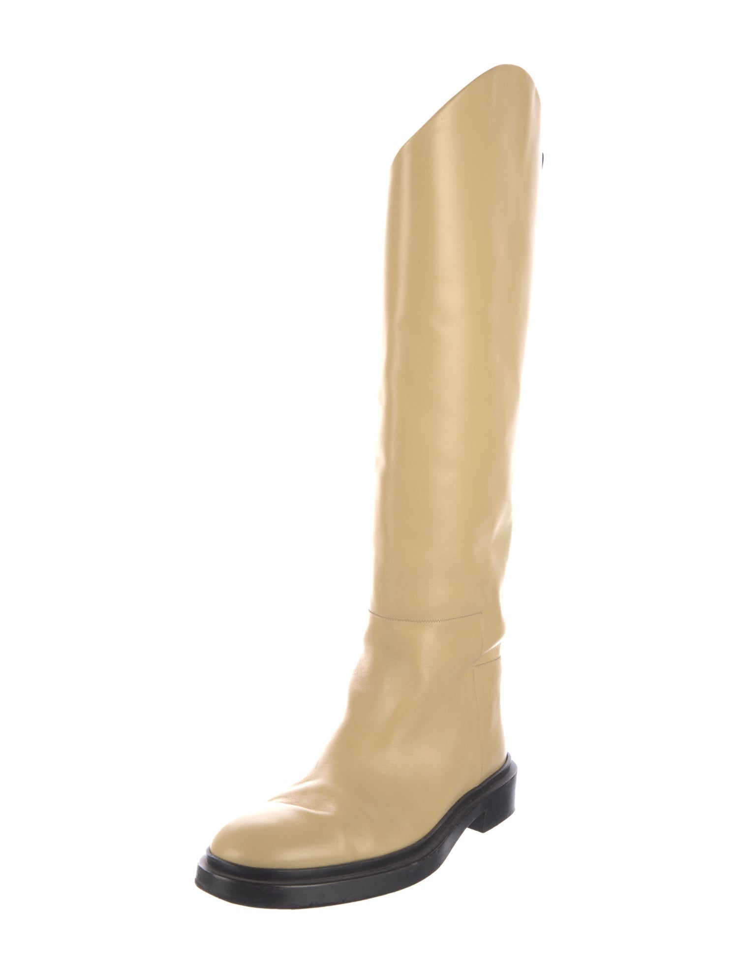 Jil Sander Leather Riding Boots