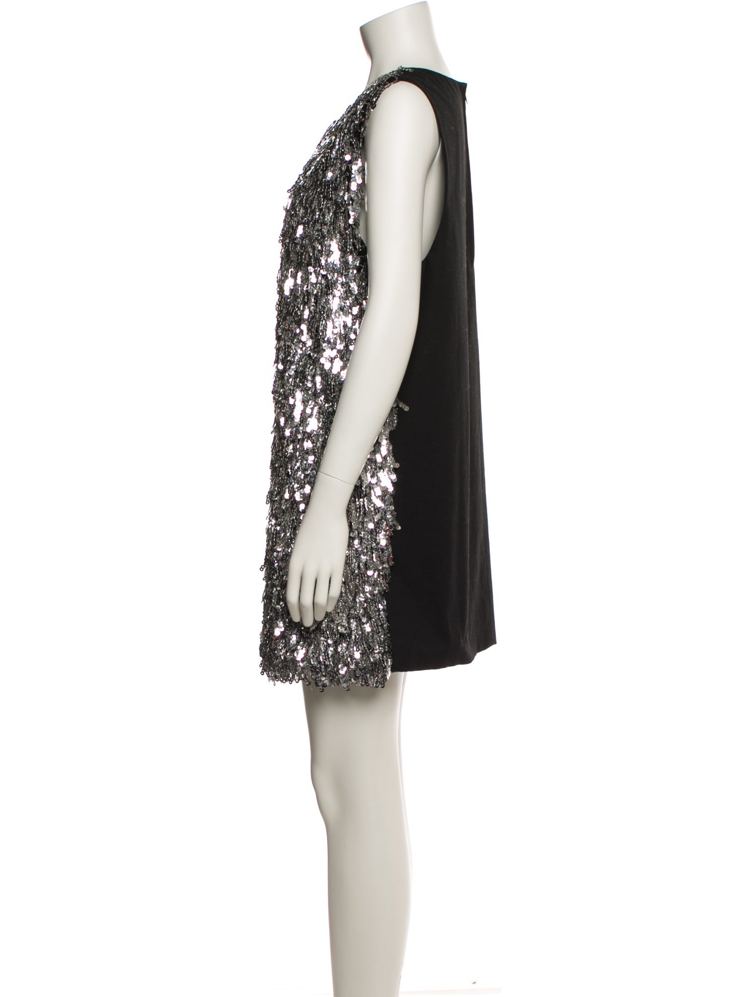 Jil Sander Scoop Neck Mini Dress w/ Tags