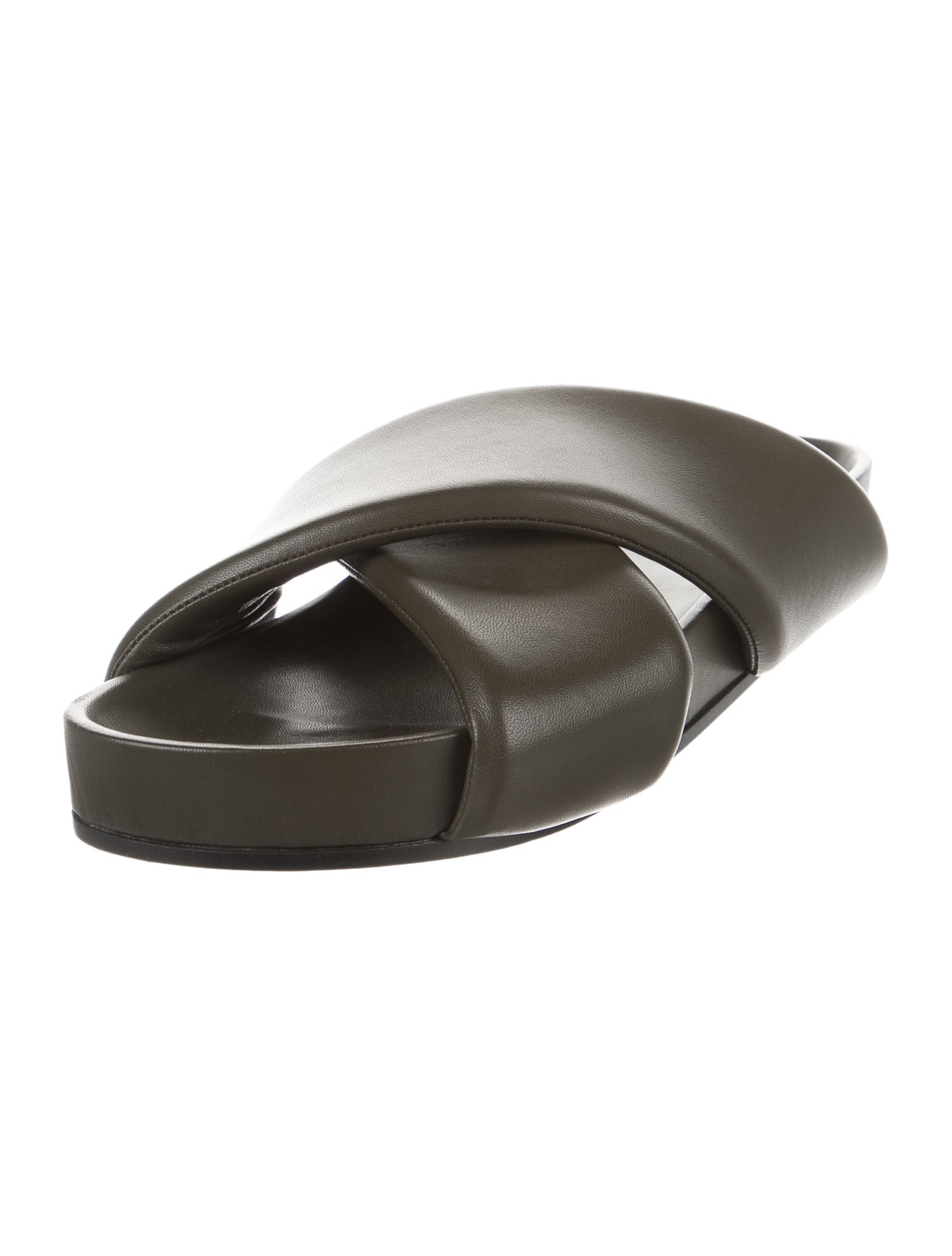 Jil Sander Leather Slides