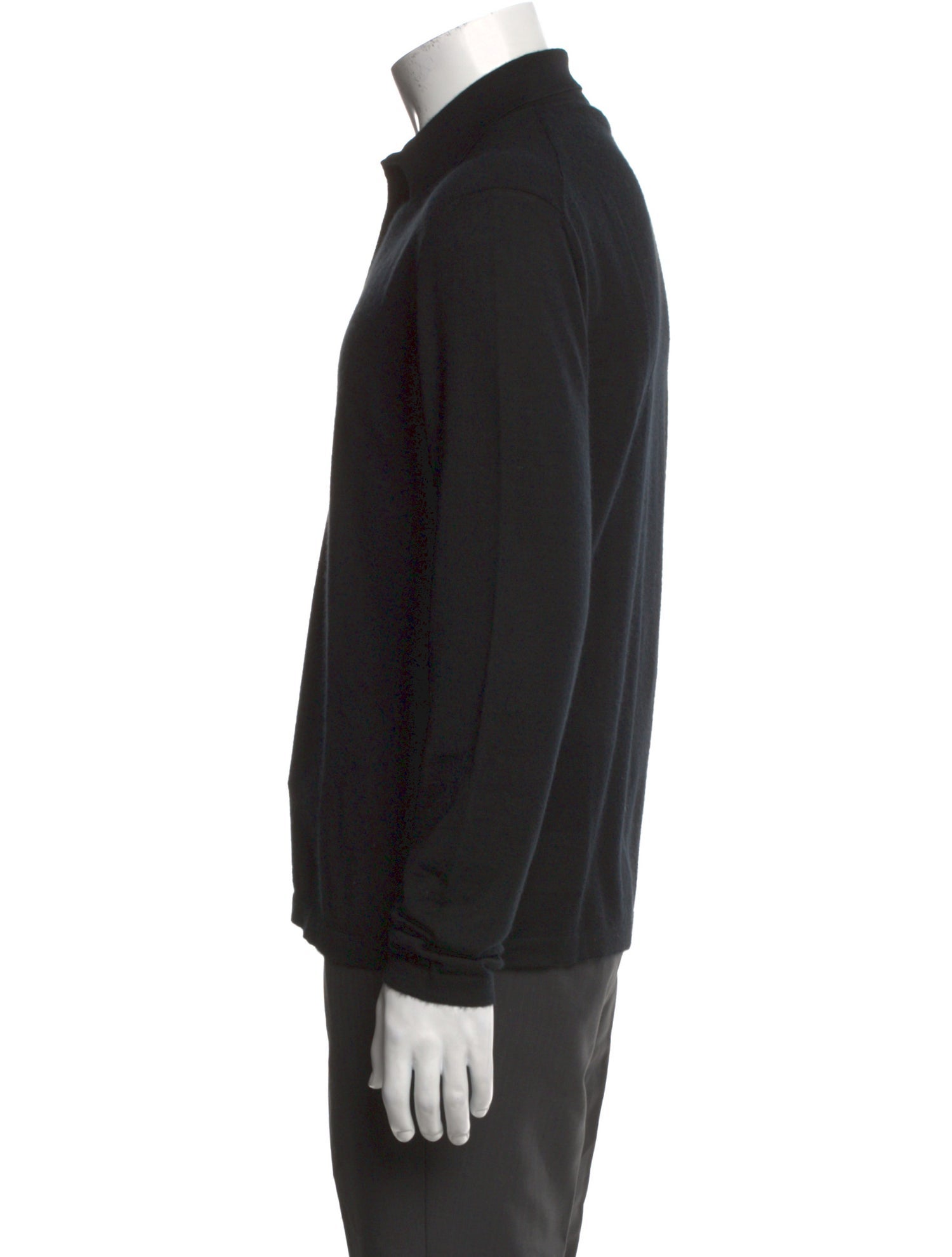 Jil Sander Cashmere Collar Polo Sweater