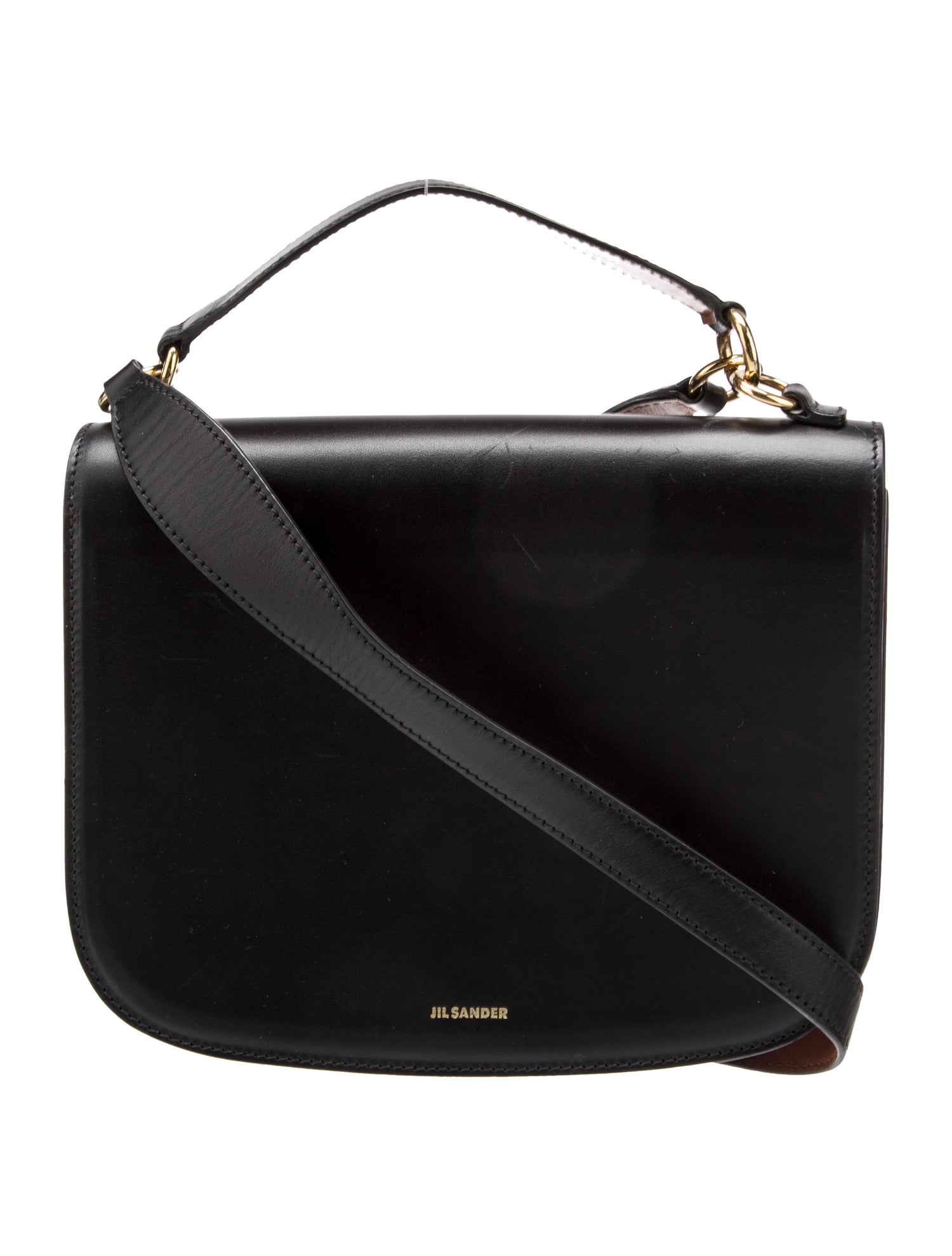 Jil Sander Leather Shoulder Bag