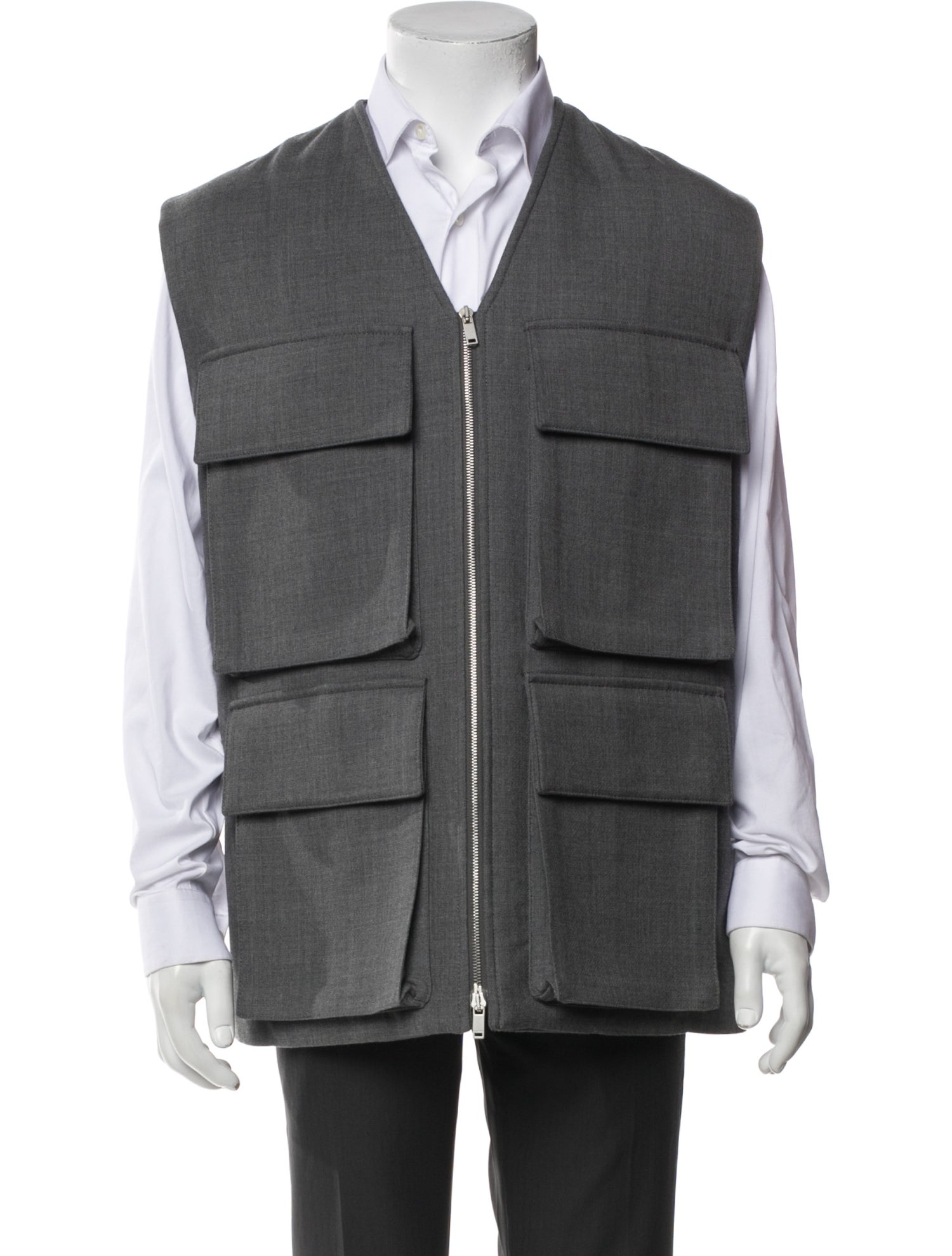 Jil Sander Virgin Wool Vest