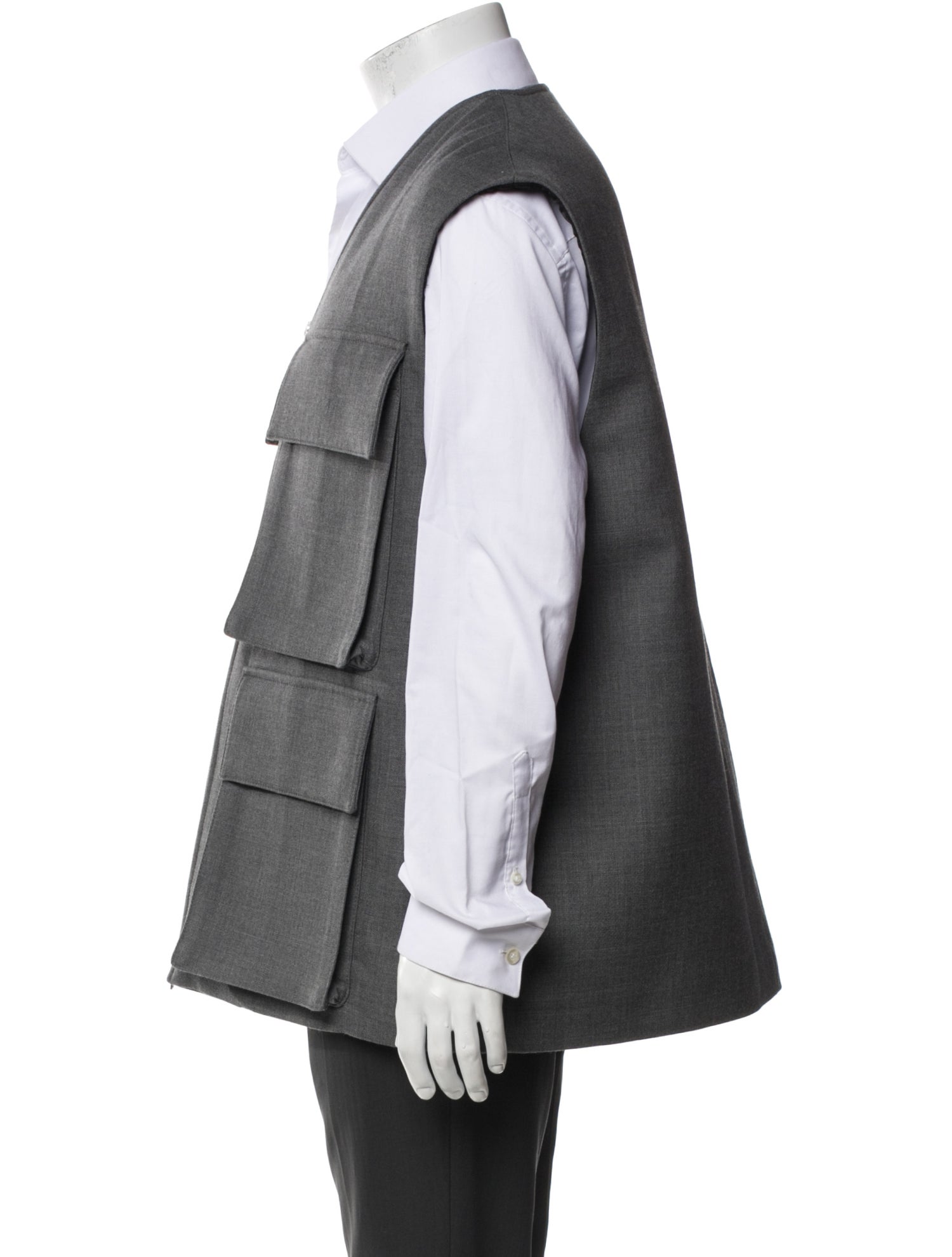 Jil Sander Virgin Wool Vest