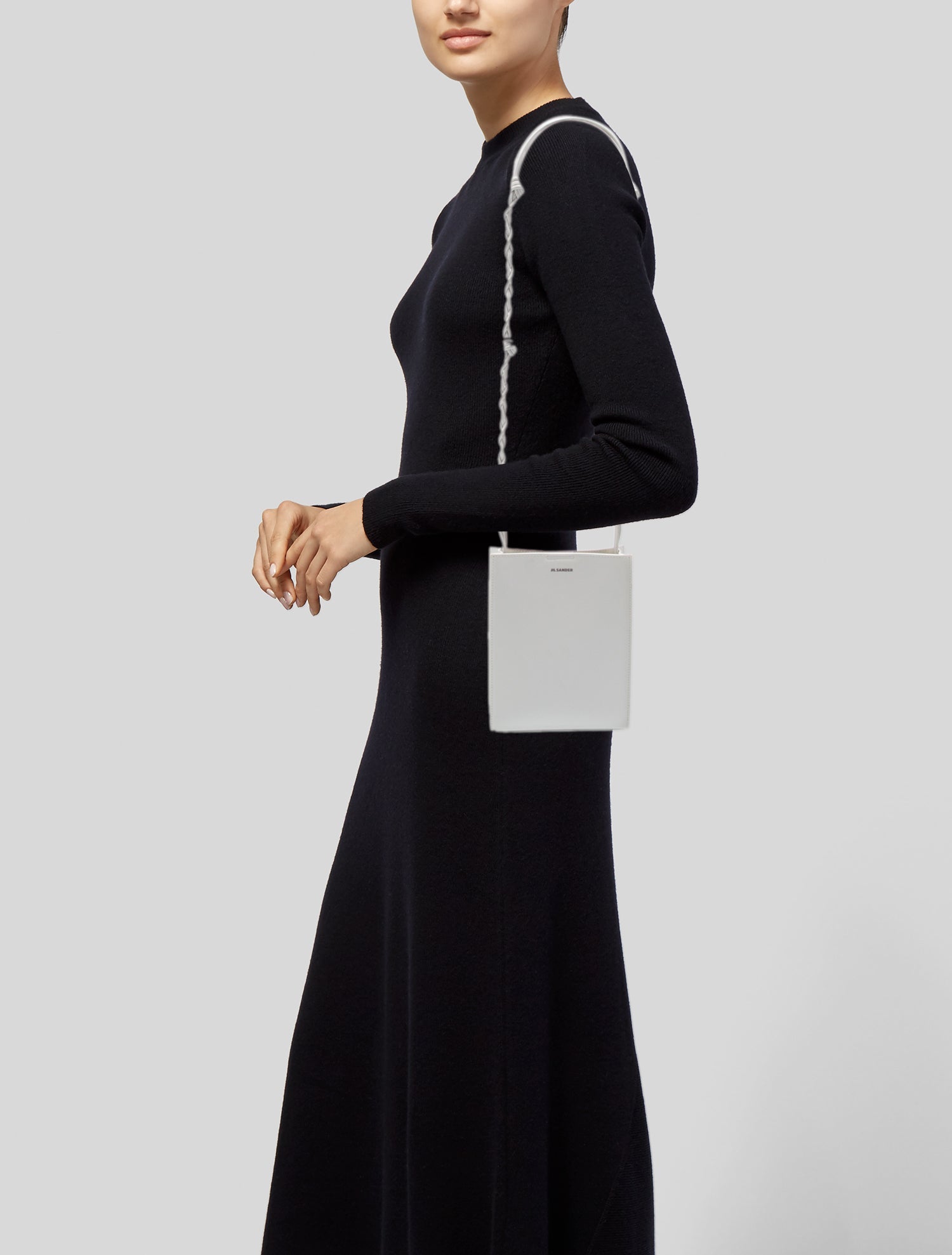 Jil Sander Leather Shoulder Bag