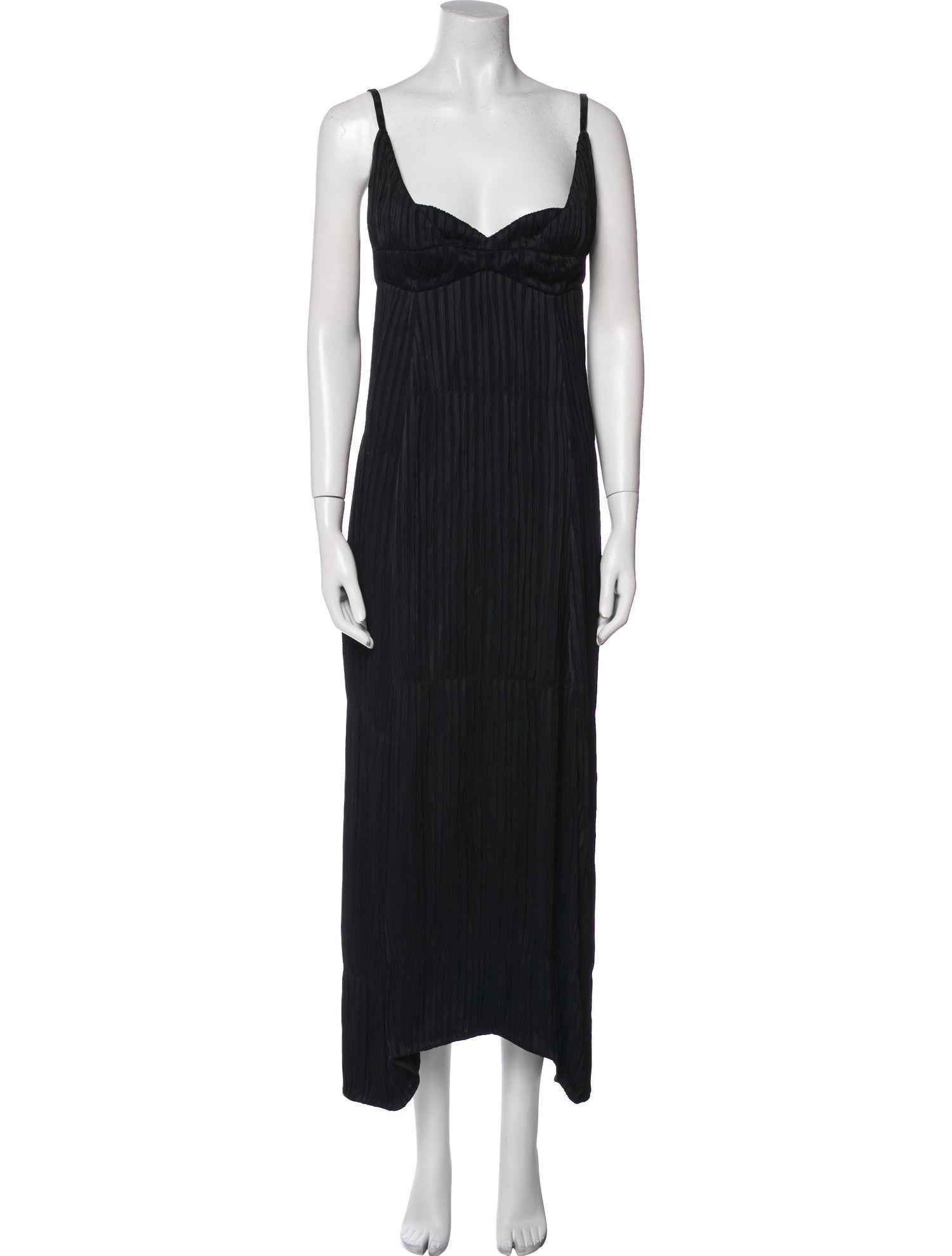 Jil Sander V-Neck Long Dress