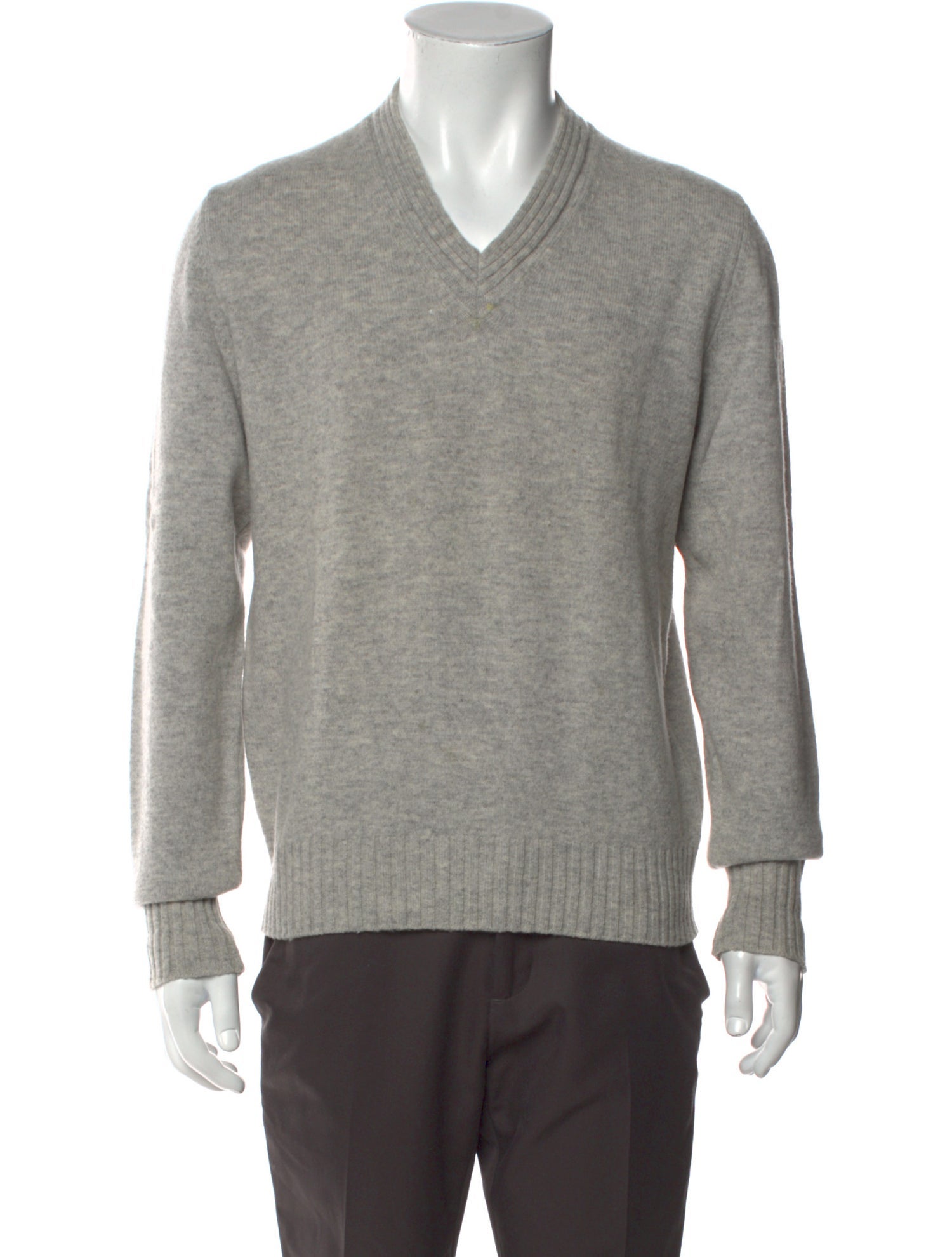 Jil Sander Wool V-Neck Pullover