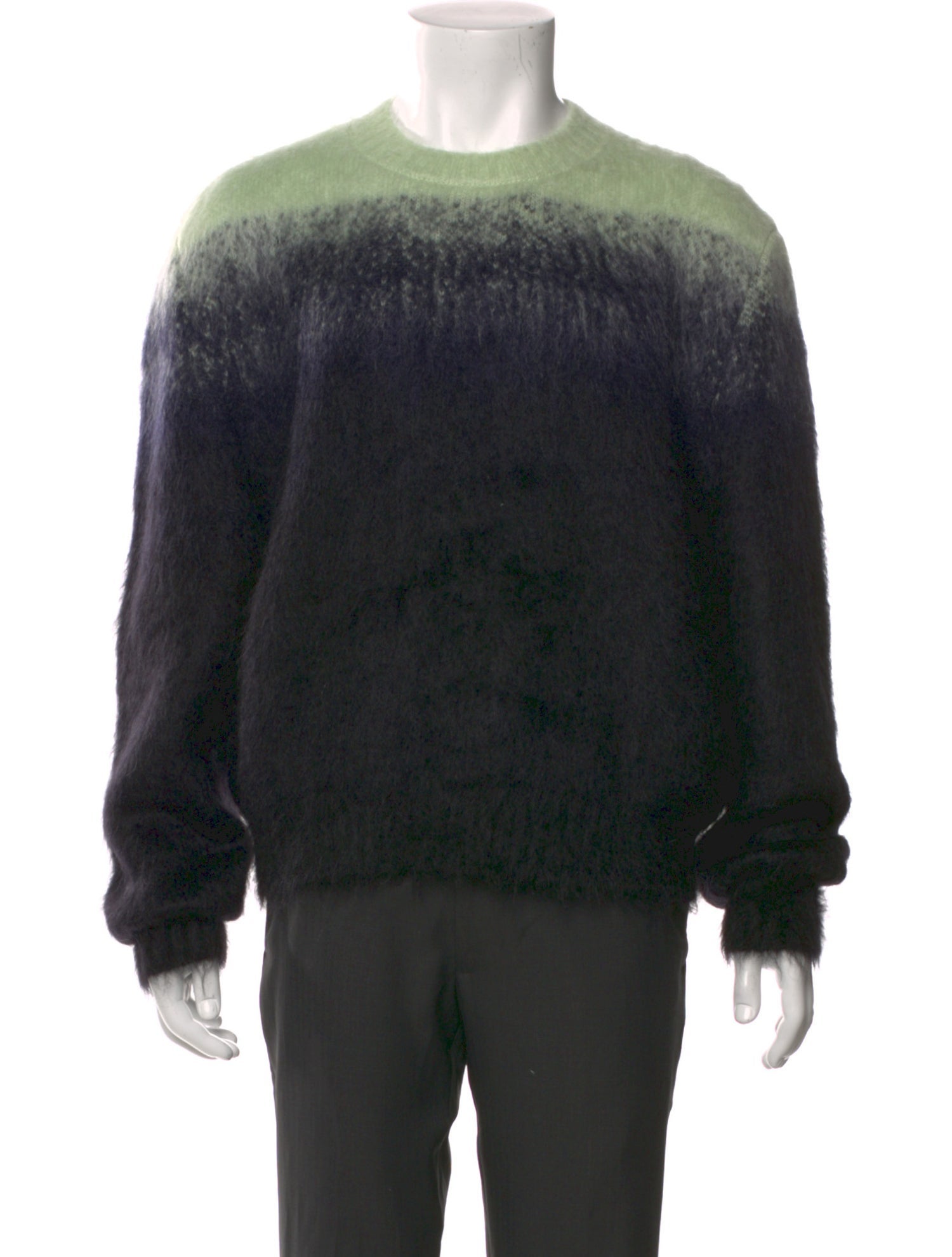 Jil Sander Mohair Tie-Dye Print Pullover w/ Tags