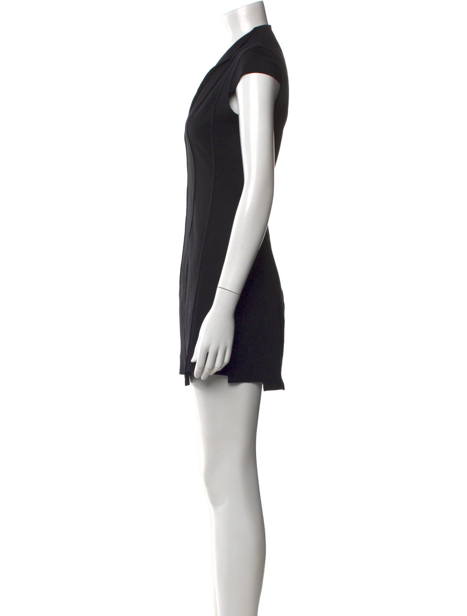 Jil Sander Navy Vintage Mini Dress