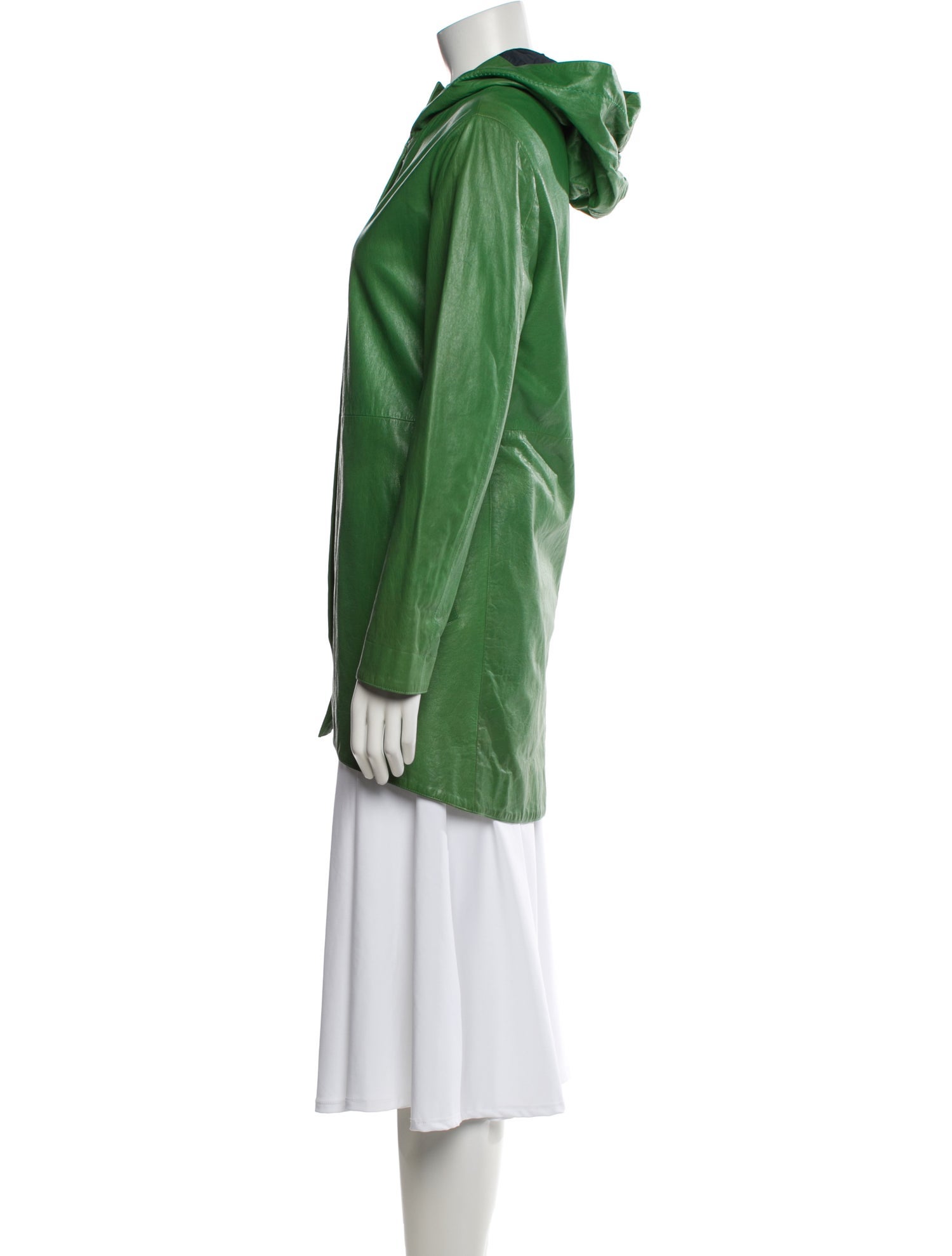 Jil Sander 2012 Leather Coat