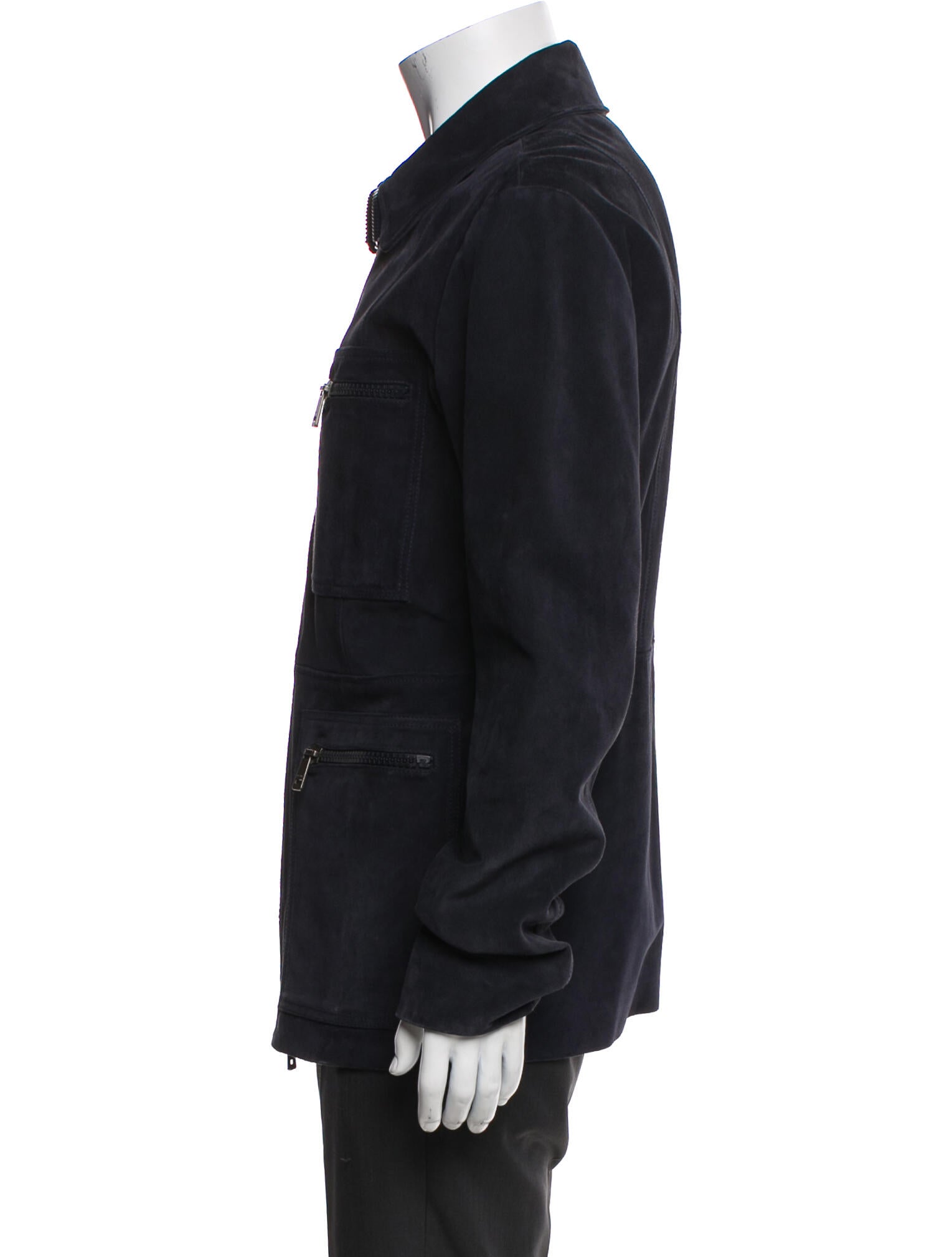 Jil Sander Leather Utility Jacket