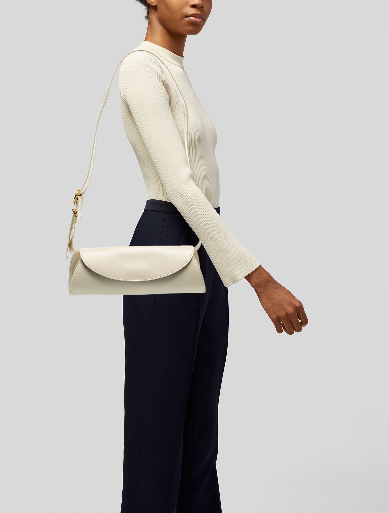 Jil Sander Leather Clutch