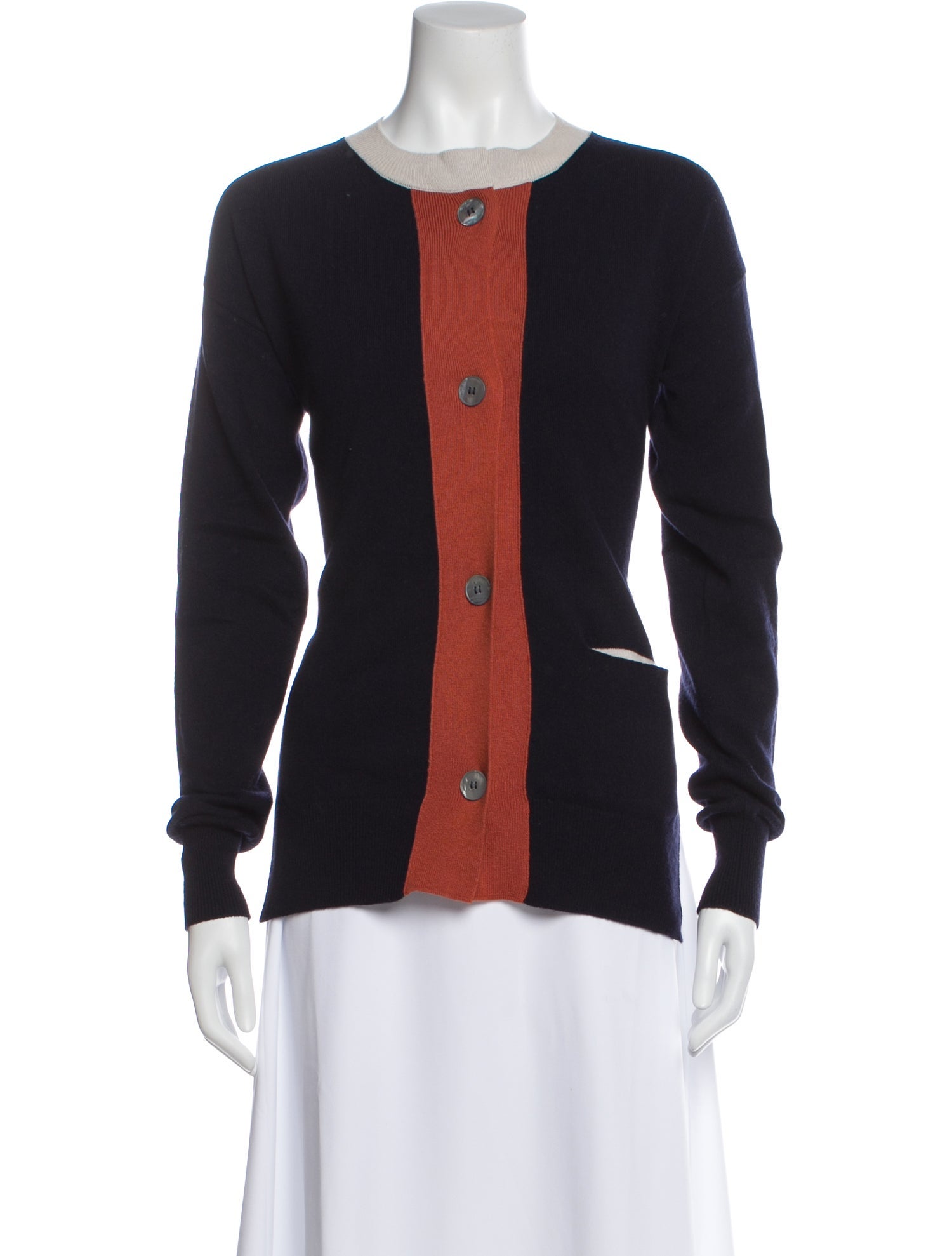 Jil Sander Cashmere Printed Sweater w/ Tags