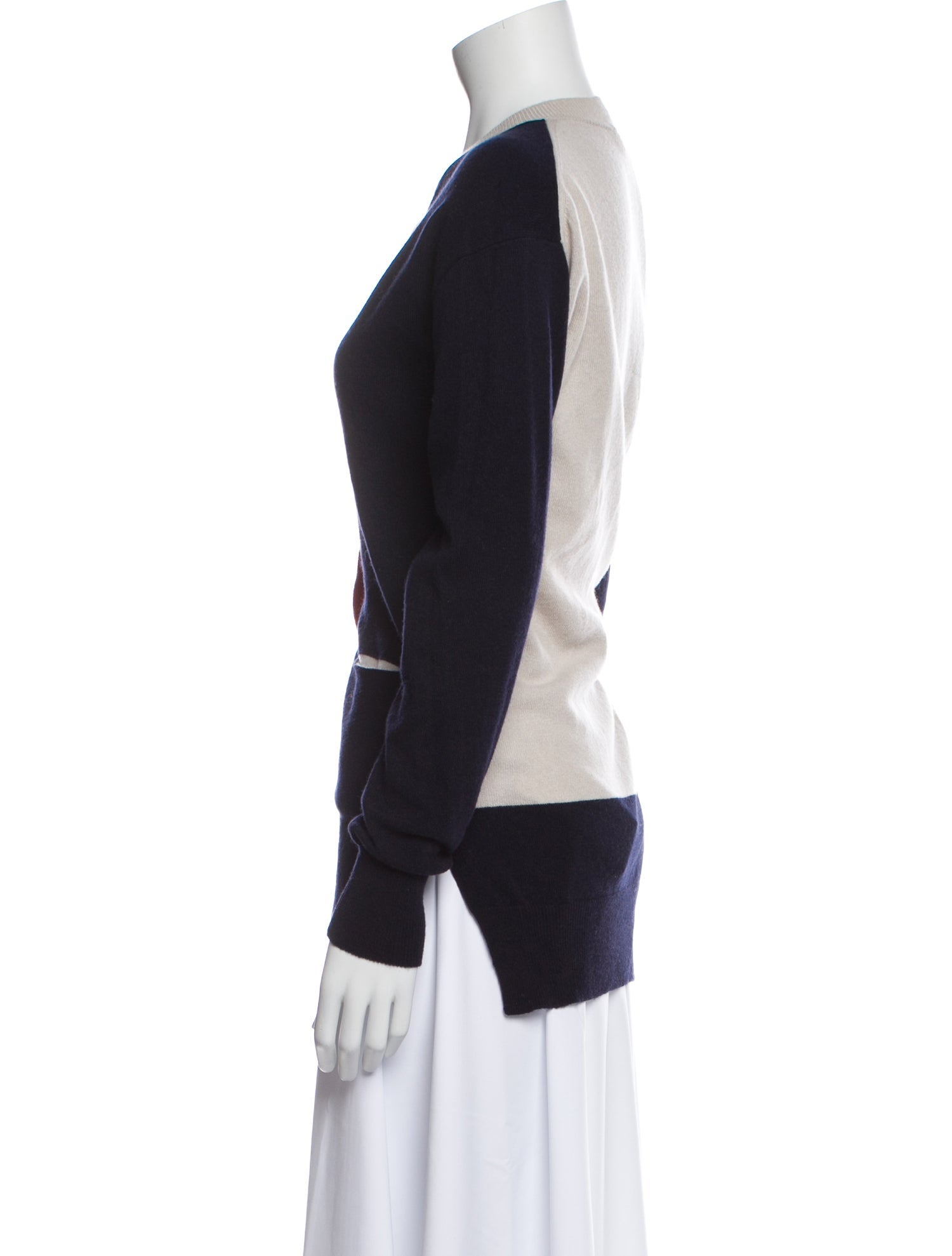 Jil Sander Cashmere Printed Sweater w/ Tags