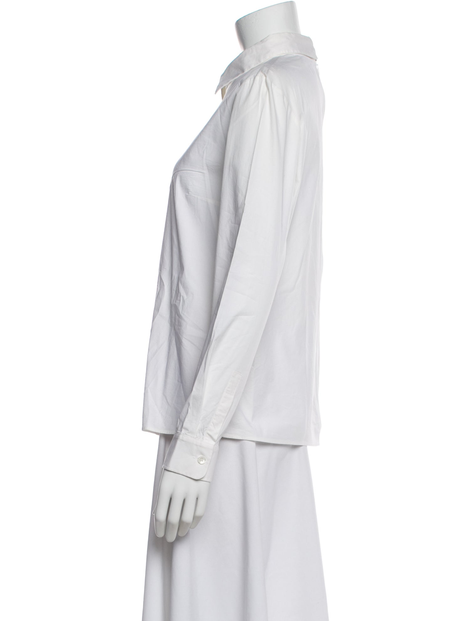 Jil Sander Navy Long Sleeve Top