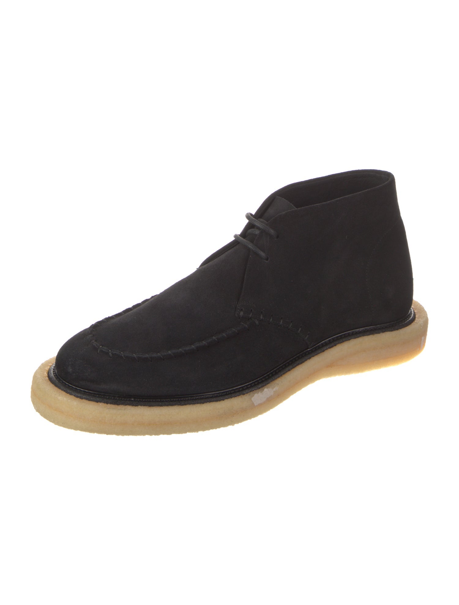 Jil Sander Suede Lace-Up Boots