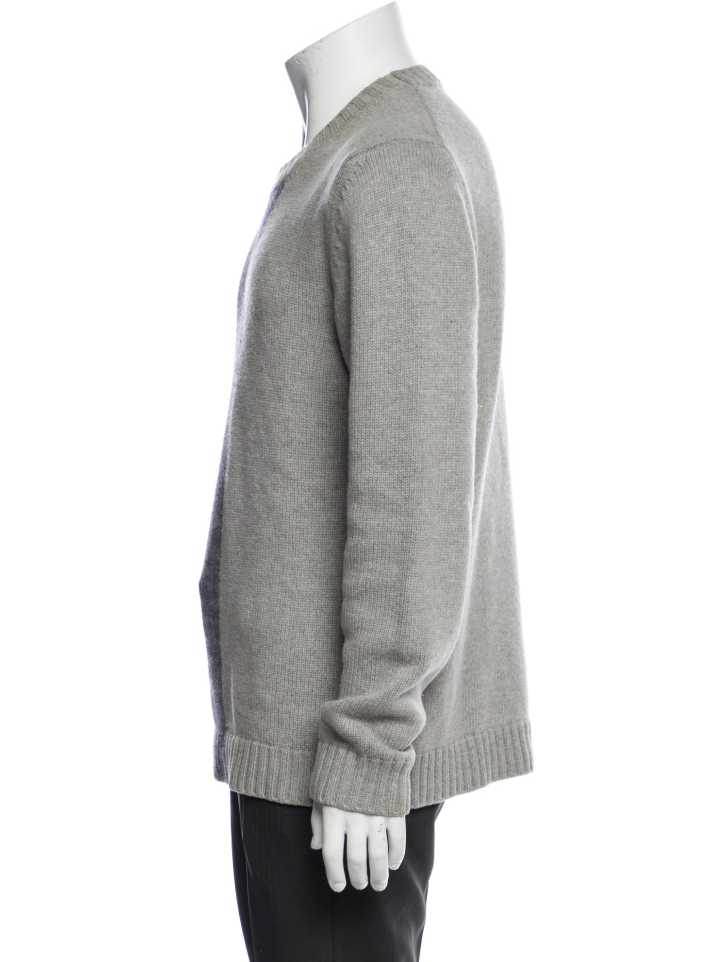 Jil Sander Crew Neck Long Sleeve Cardigan