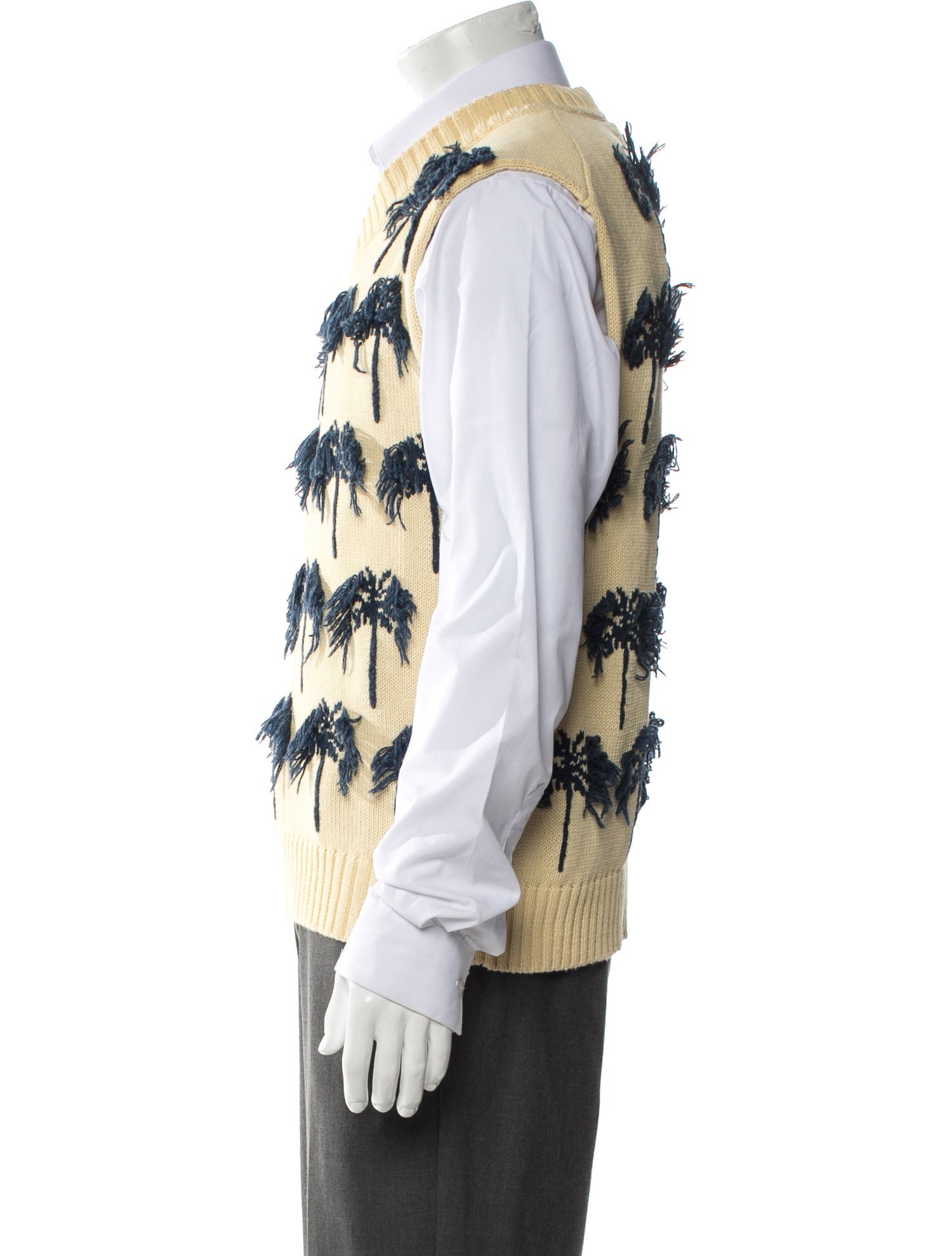 Jil Sander 2023 Printed Sweater Vest w/ Tags