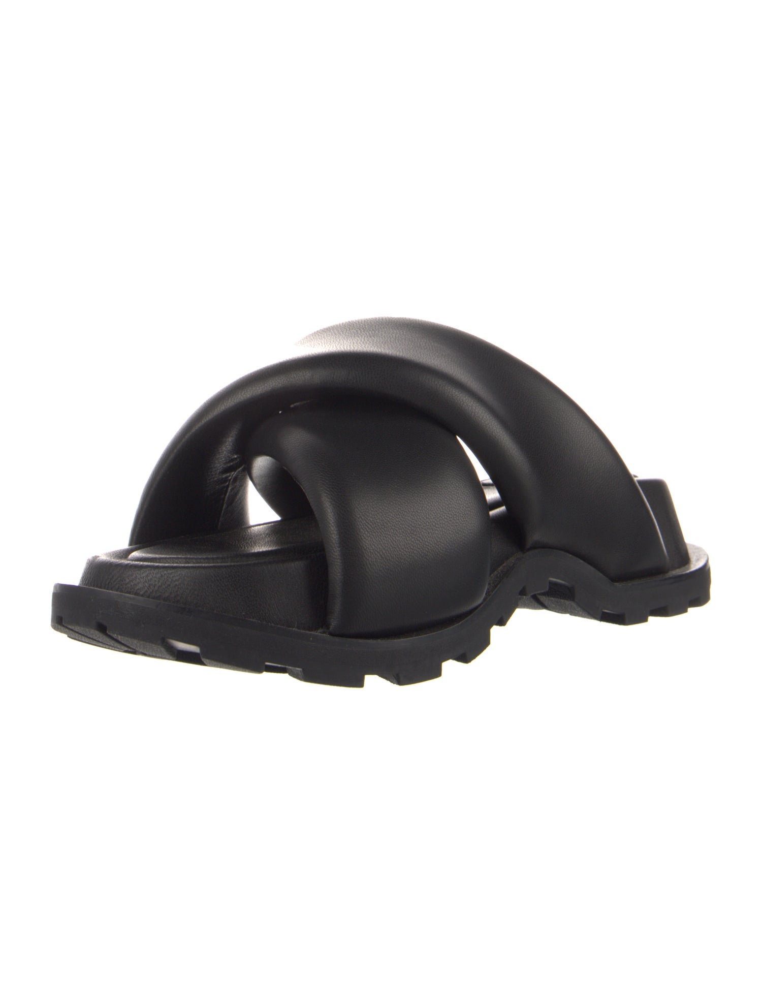 Jil Sander Leather Slides