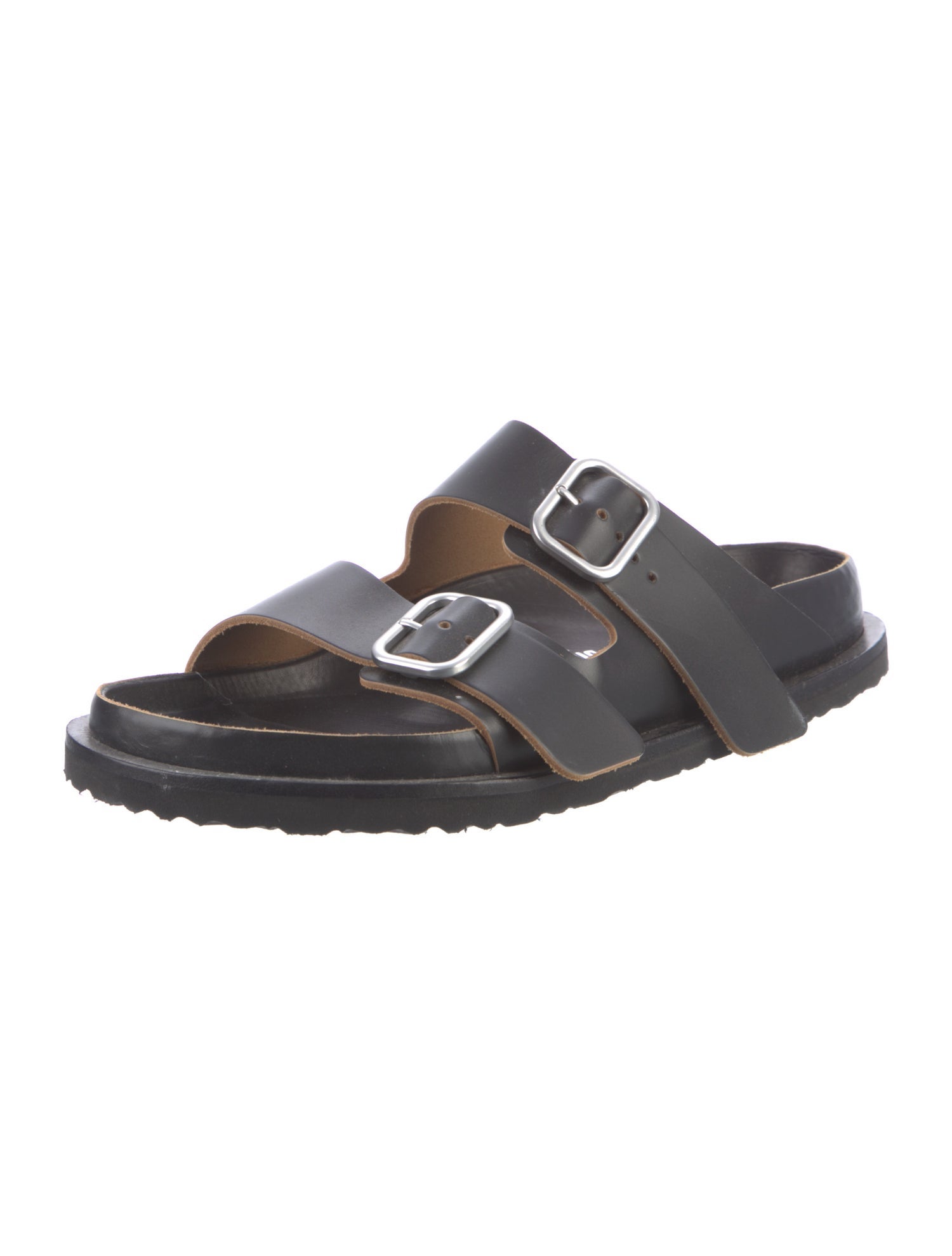 Jil Sander Leather Slides