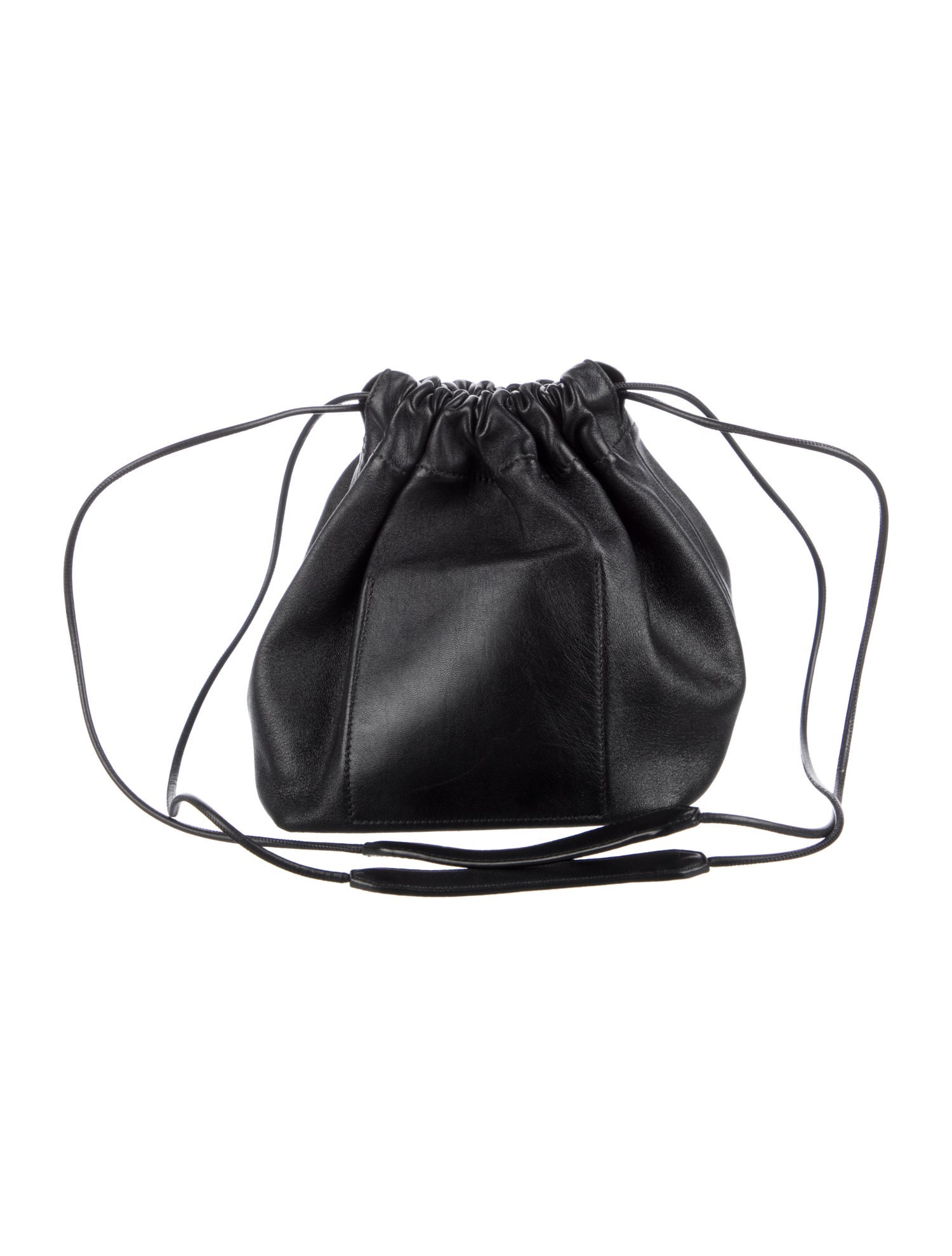 Jil Sander Leather Cosmetic Bag.