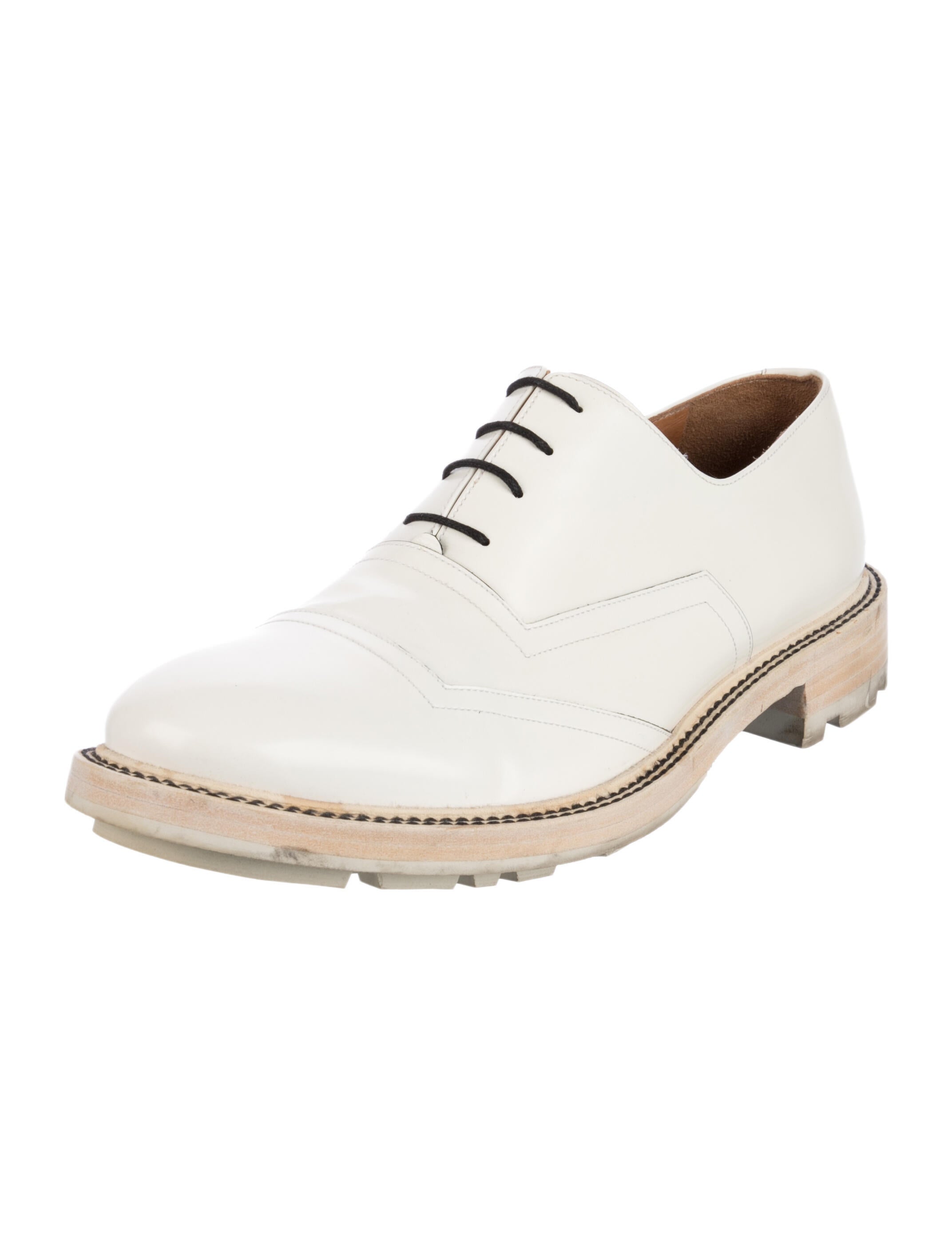 Jil Sander Leather Oxfords