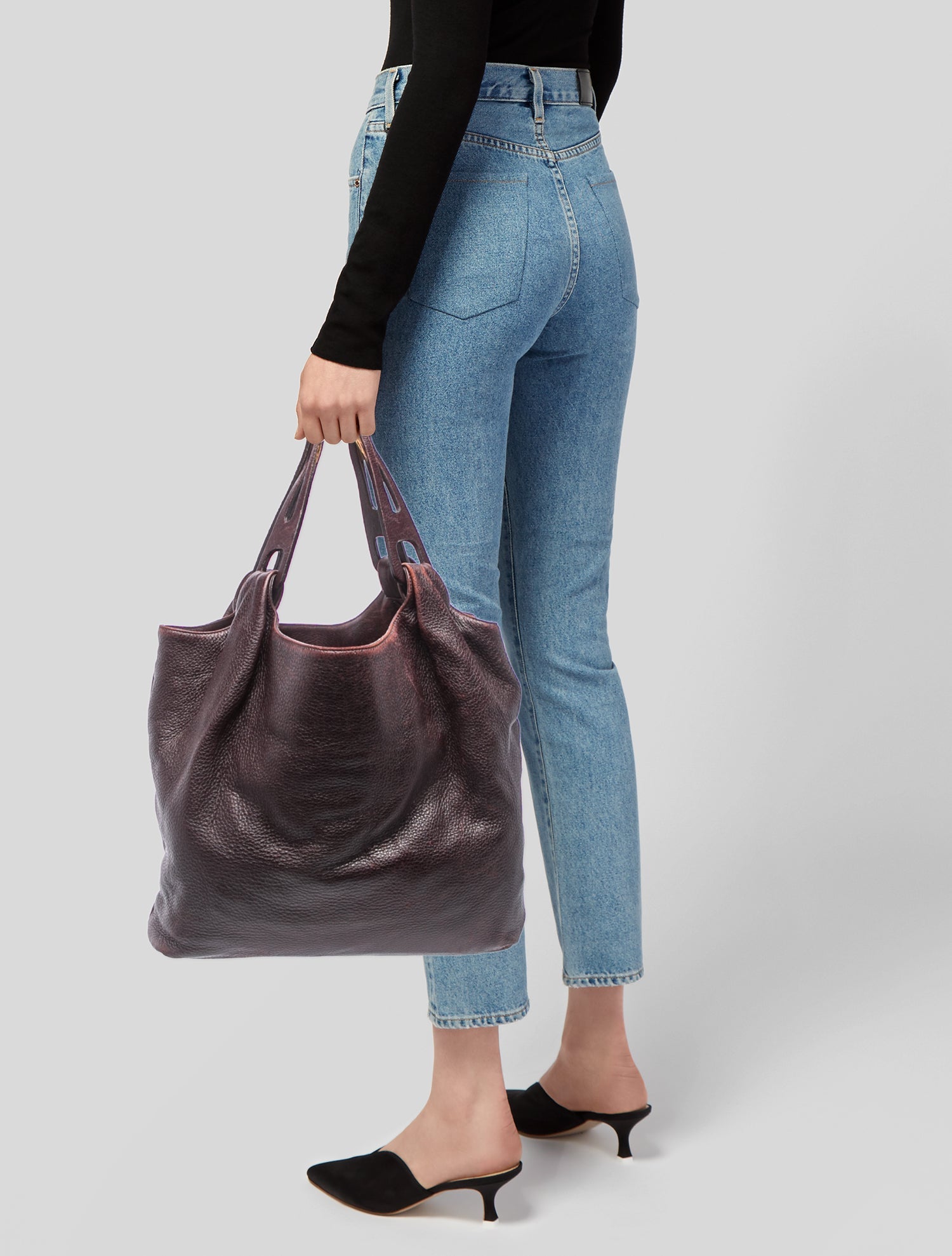 Jil Sander Paper Bag Clutch - Brown Clutches, Handbags - JIL47928