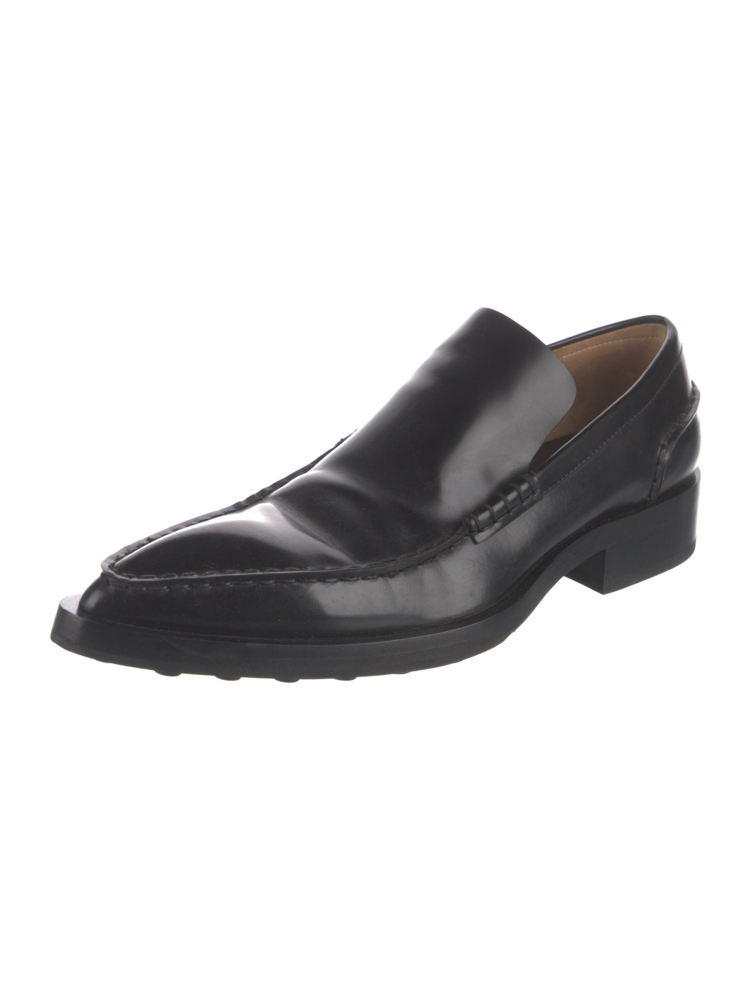 Jil Sander Leather Loafers