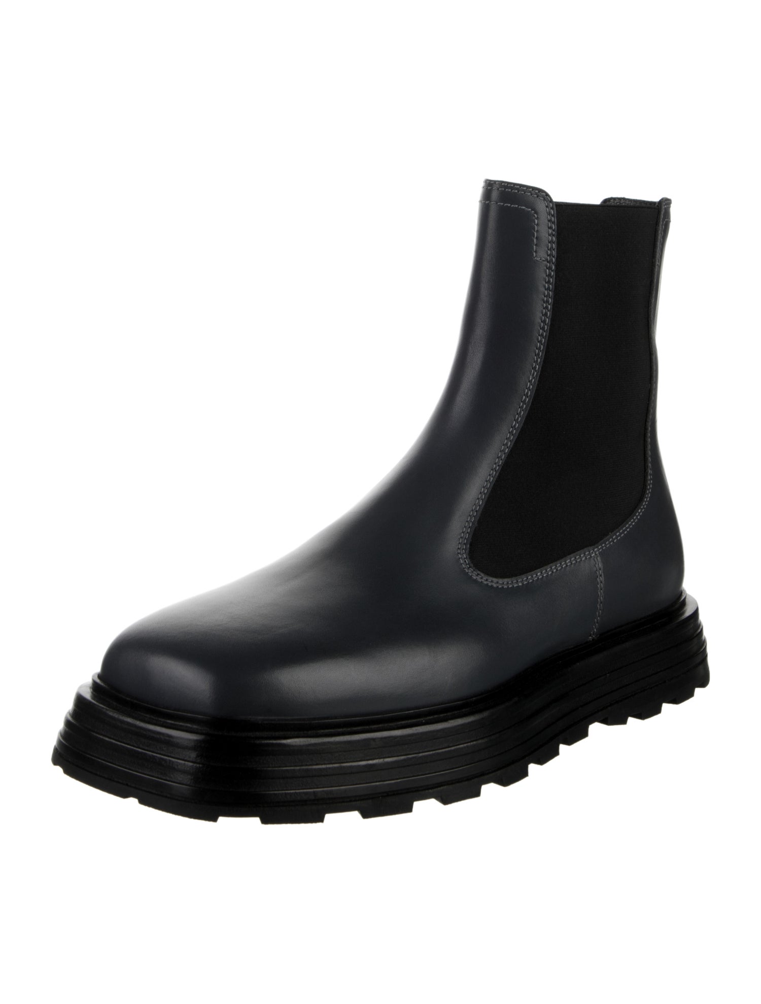 Jil Sander Leather Chelsea Boots