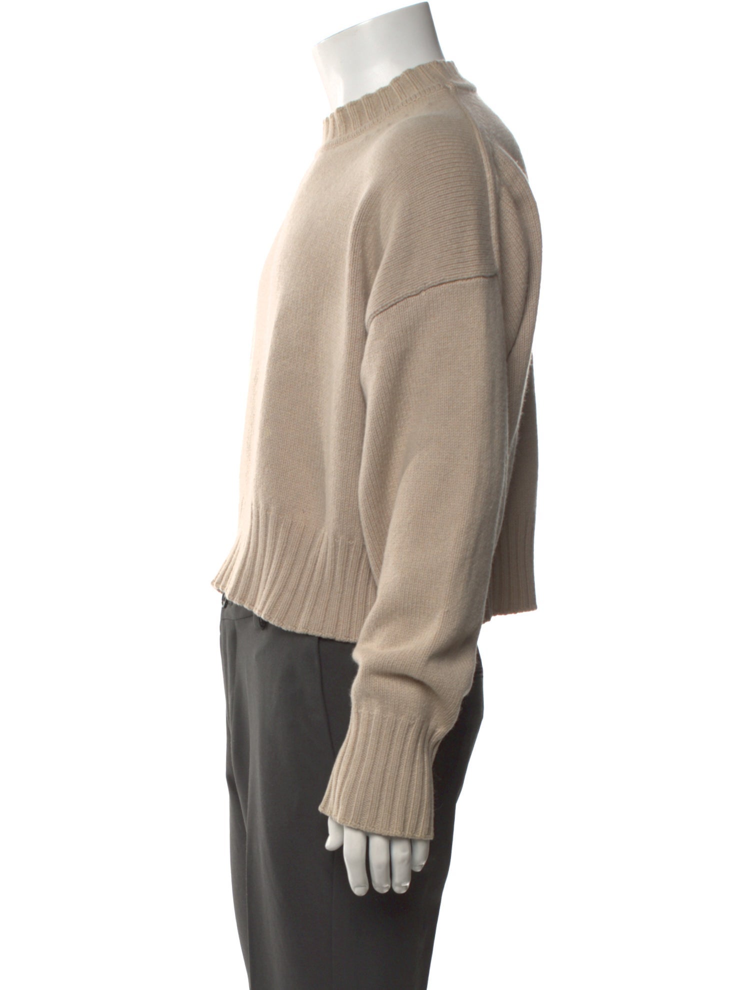 Jil Sander Mock Neck Long Sleeve Pullover