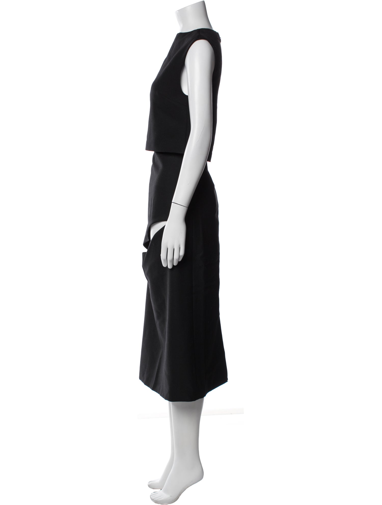 Jil Sander Leather Sombrero Bag - Black Handle Bags, Handbags
