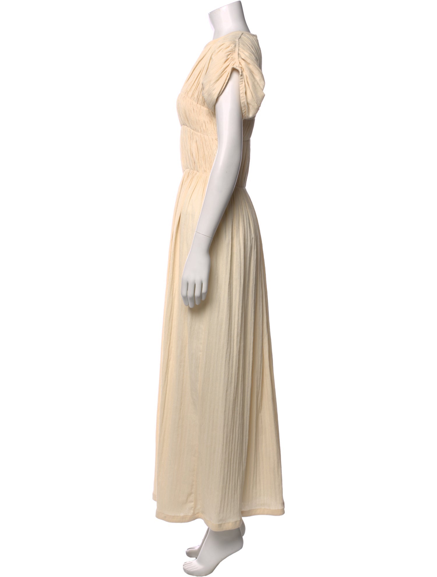 Jil Sander Crew Neck Long Dress