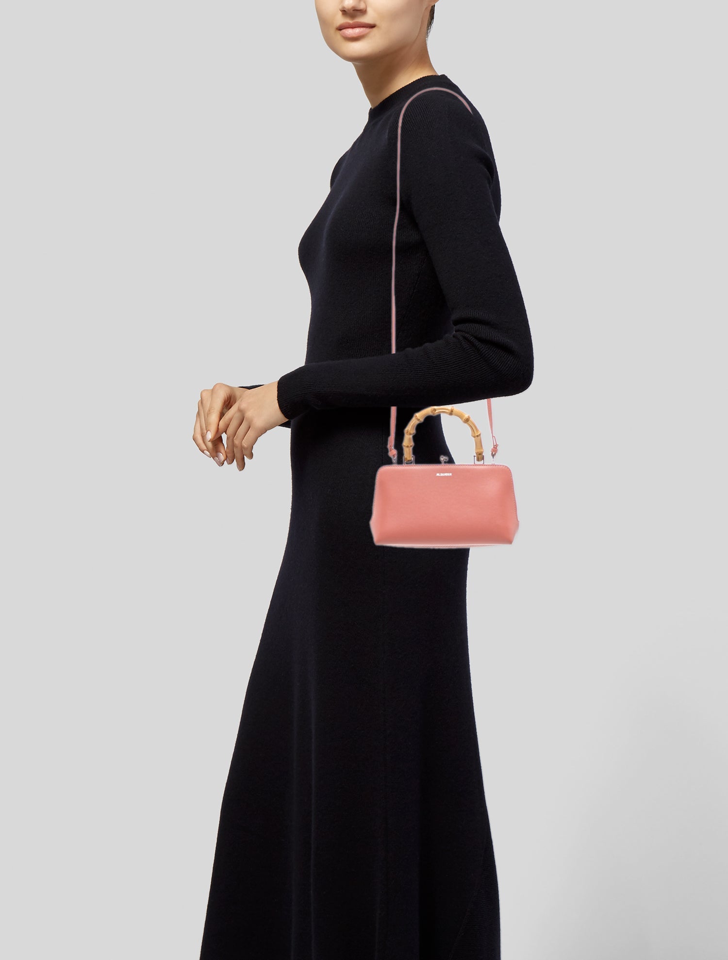 Jil Sander Leather Top Handle Bag