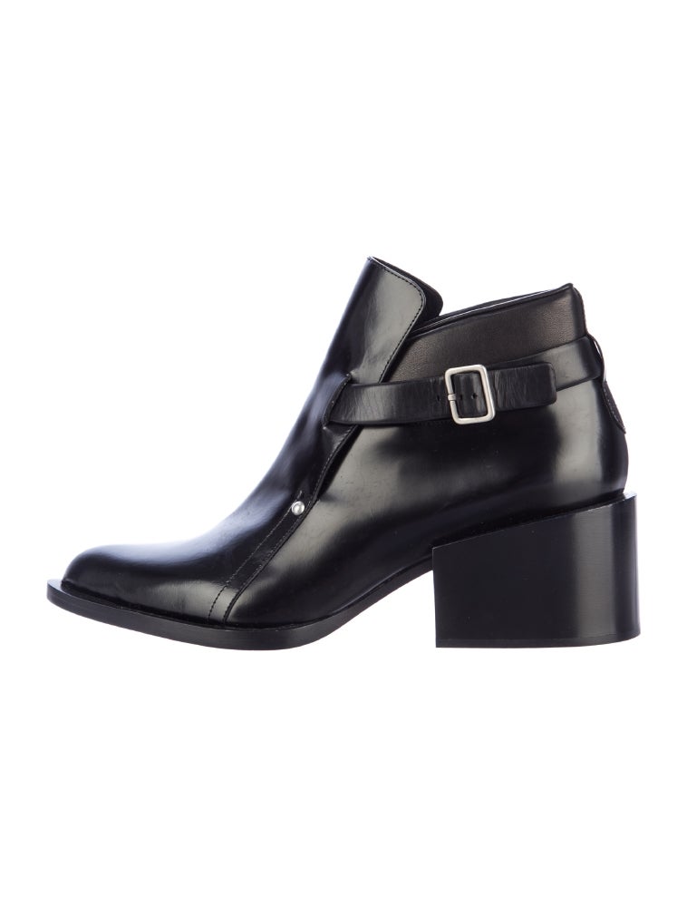 Jil Sander Buckle Ankle Boots