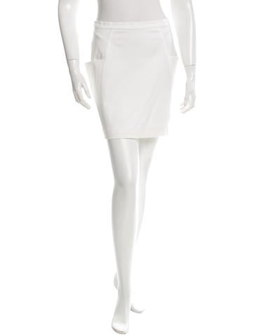 Jil Sander Ivory Mini Skirt