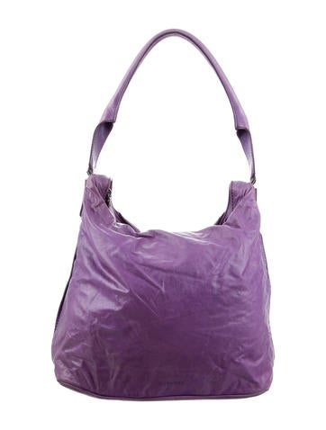 Jil Sander Distressed Leather Hobo