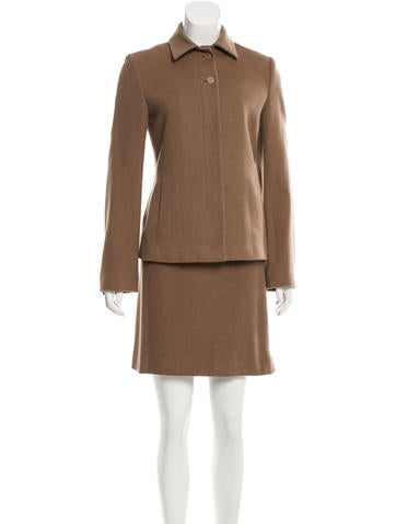 Jil Sander Cashmere Skirt Suit