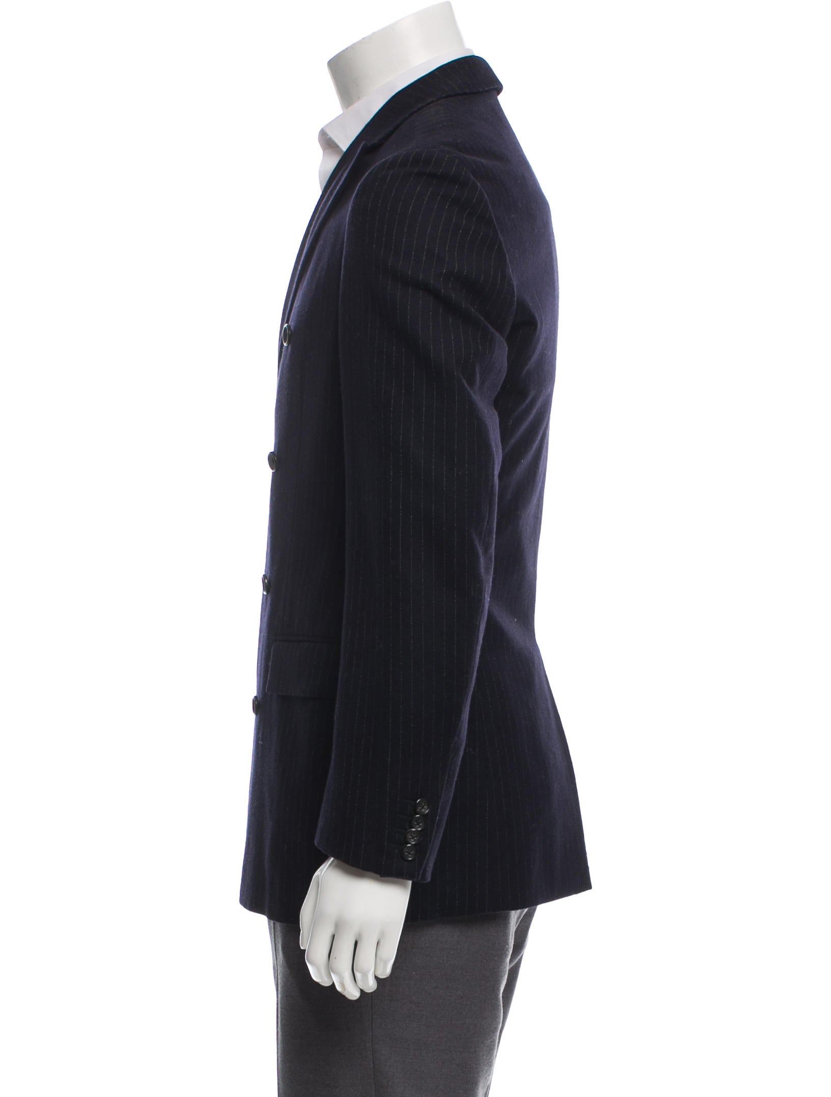 Jil Sander Double-Breasted Pinstripe Blazer