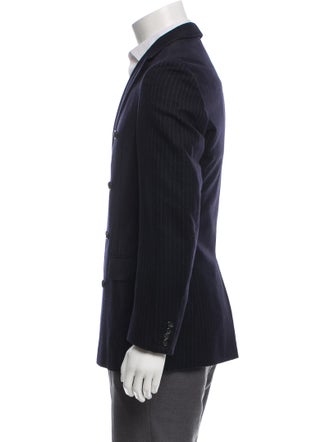 Jil Sander Double-Breasted Pinstripe Blazer