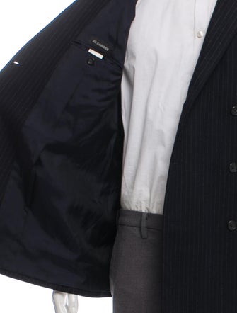 Jil Sander Double-Breasted Pinstripe Blazer