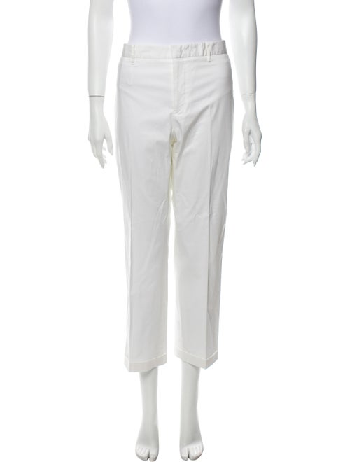 Jil Sander Straight Leg Pants White