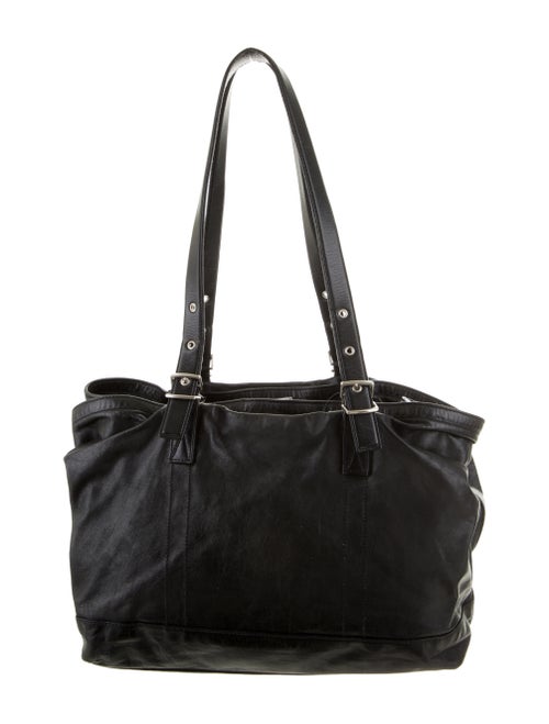 Jil Sander Leather Shoulder Bag Black